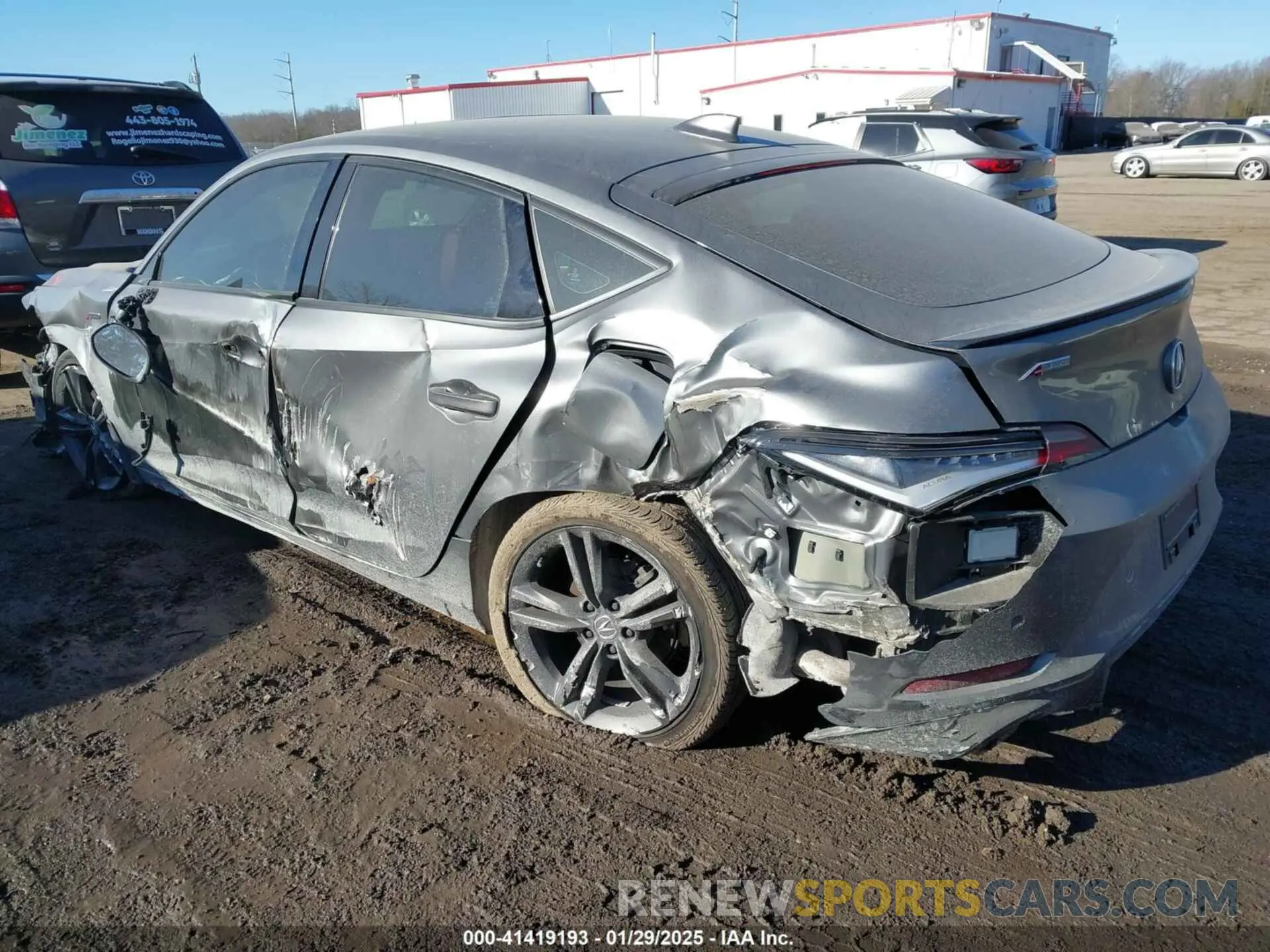 3 fotografías del automóvil dañado 19UDE4G78PA005742 ACURA INTEGRA 2023