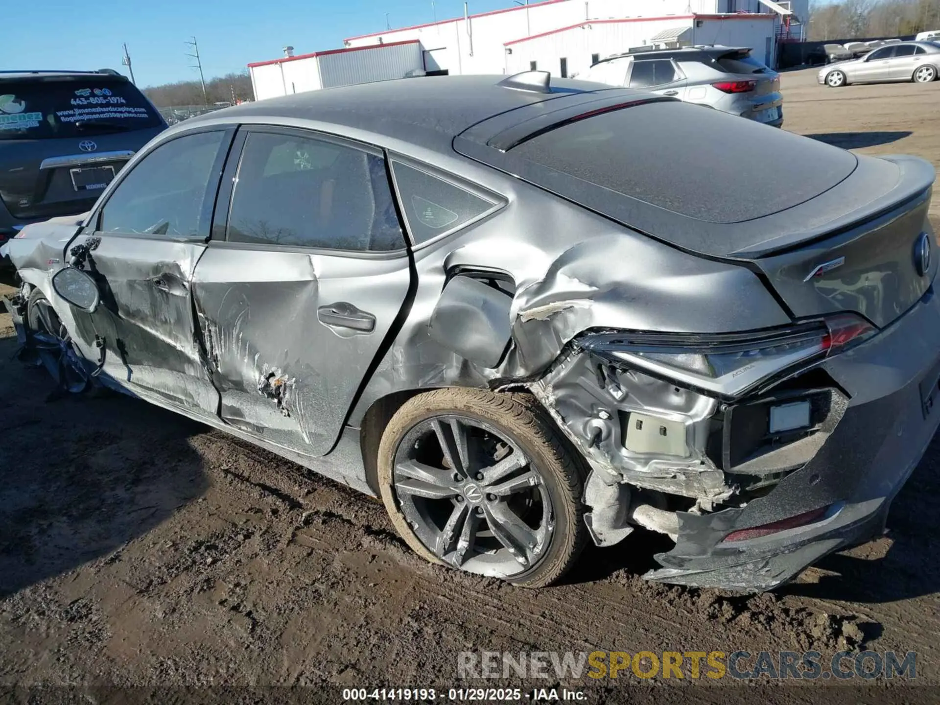 6 fotografías del automóvil dañado 19UDE4G78PA005742 ACURA INTEGRA 2023