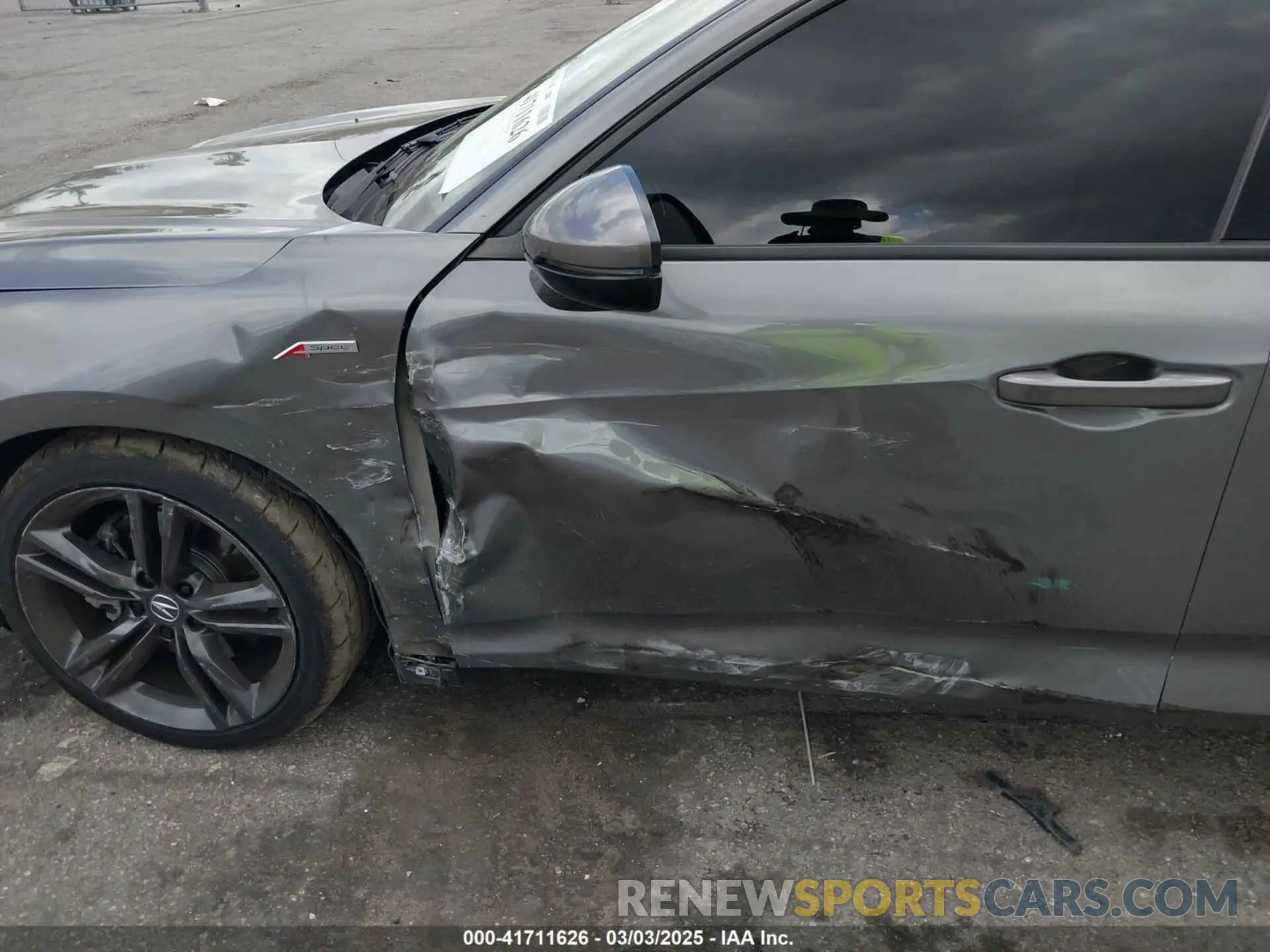 6 fotografías del automóvil dañado 19UDE4G78PA013002 ACURA INTEGRA 2023