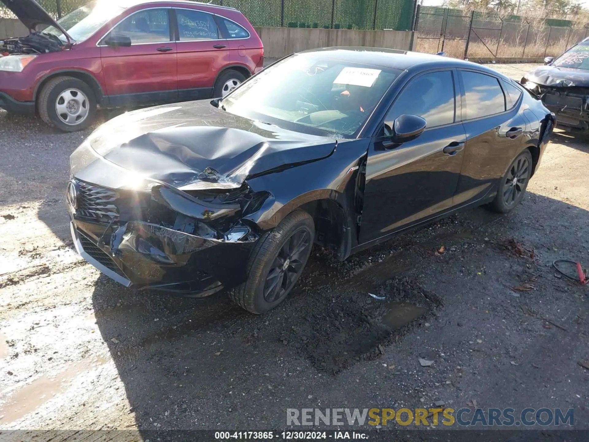 2 fotografías del automóvil dañado 19UDE4G78PA800693 ACURA INTEGRA 2023