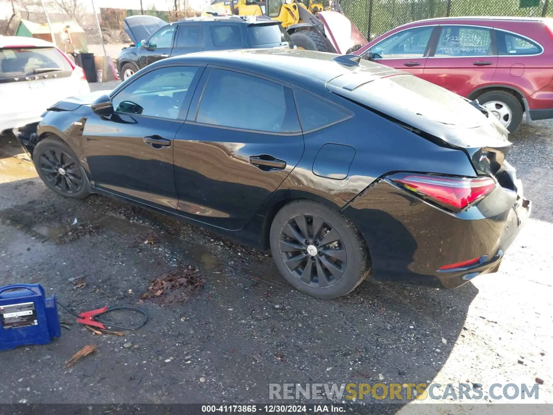 3 fotografías del automóvil dañado 19UDE4G78PA800693 ACURA INTEGRA 2023