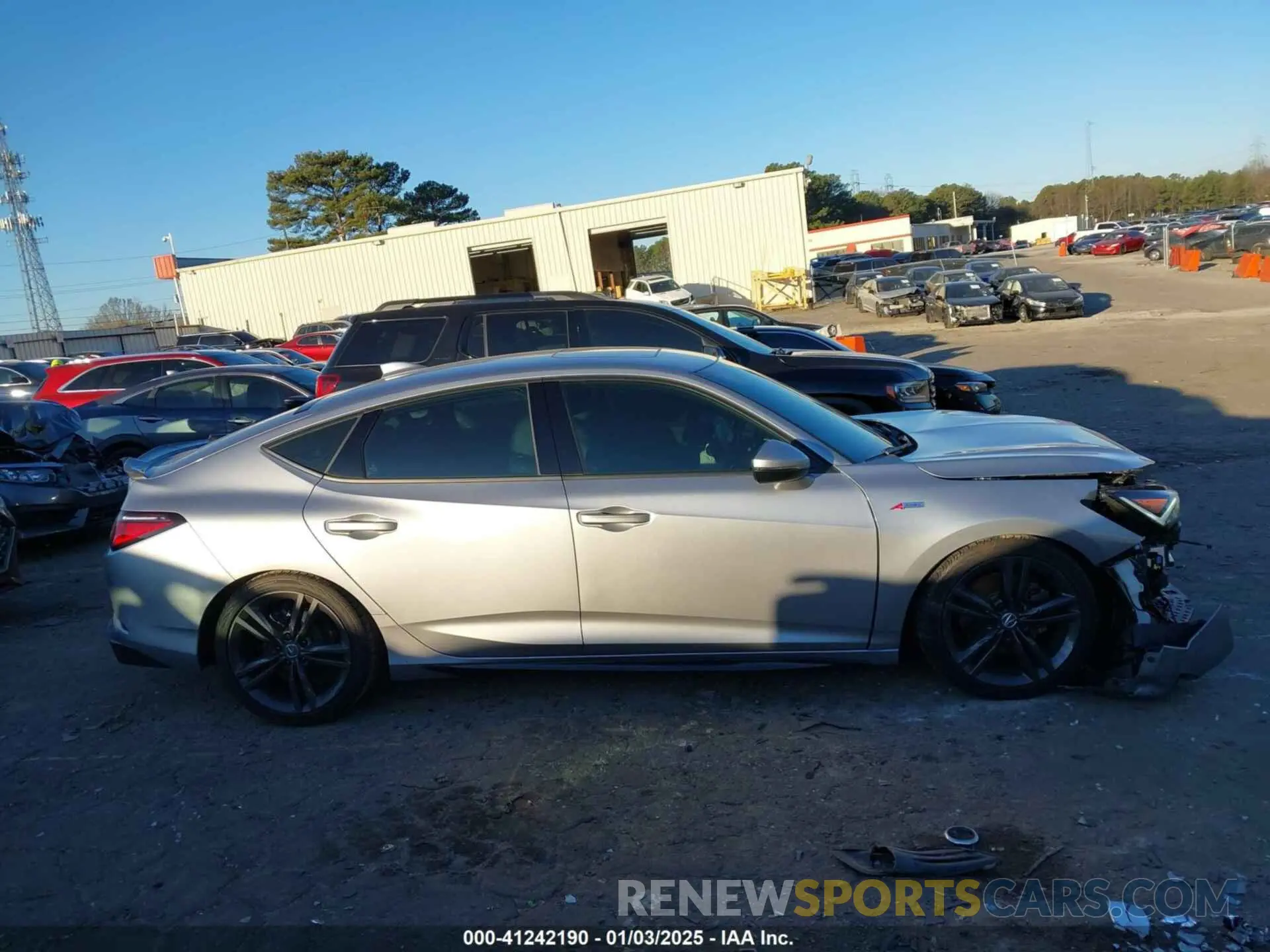 13 fotografías del automóvil dañado 19UDE4G7XPA025121 ACURA INTEGRA 2023
