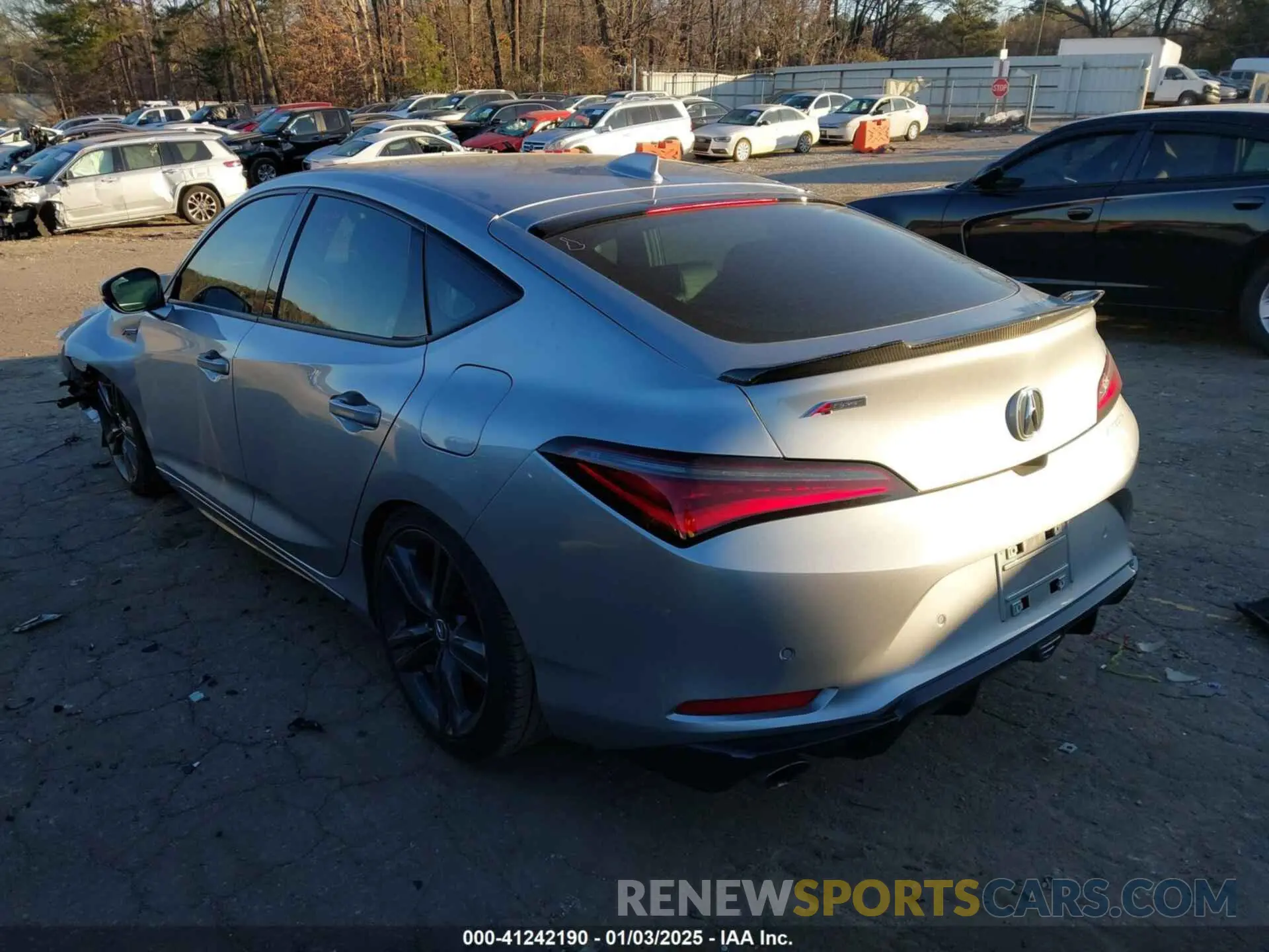 3 fotografías del automóvil dañado 19UDE4G7XPA025121 ACURA INTEGRA 2023