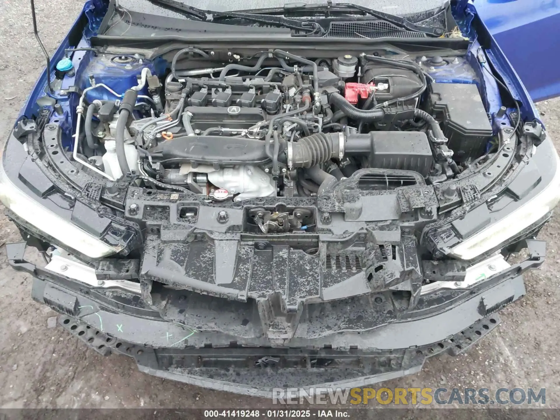 10 fotografías del automóvil dañado 19UDE4H30PA007433 ACURA INTEGRA 2023