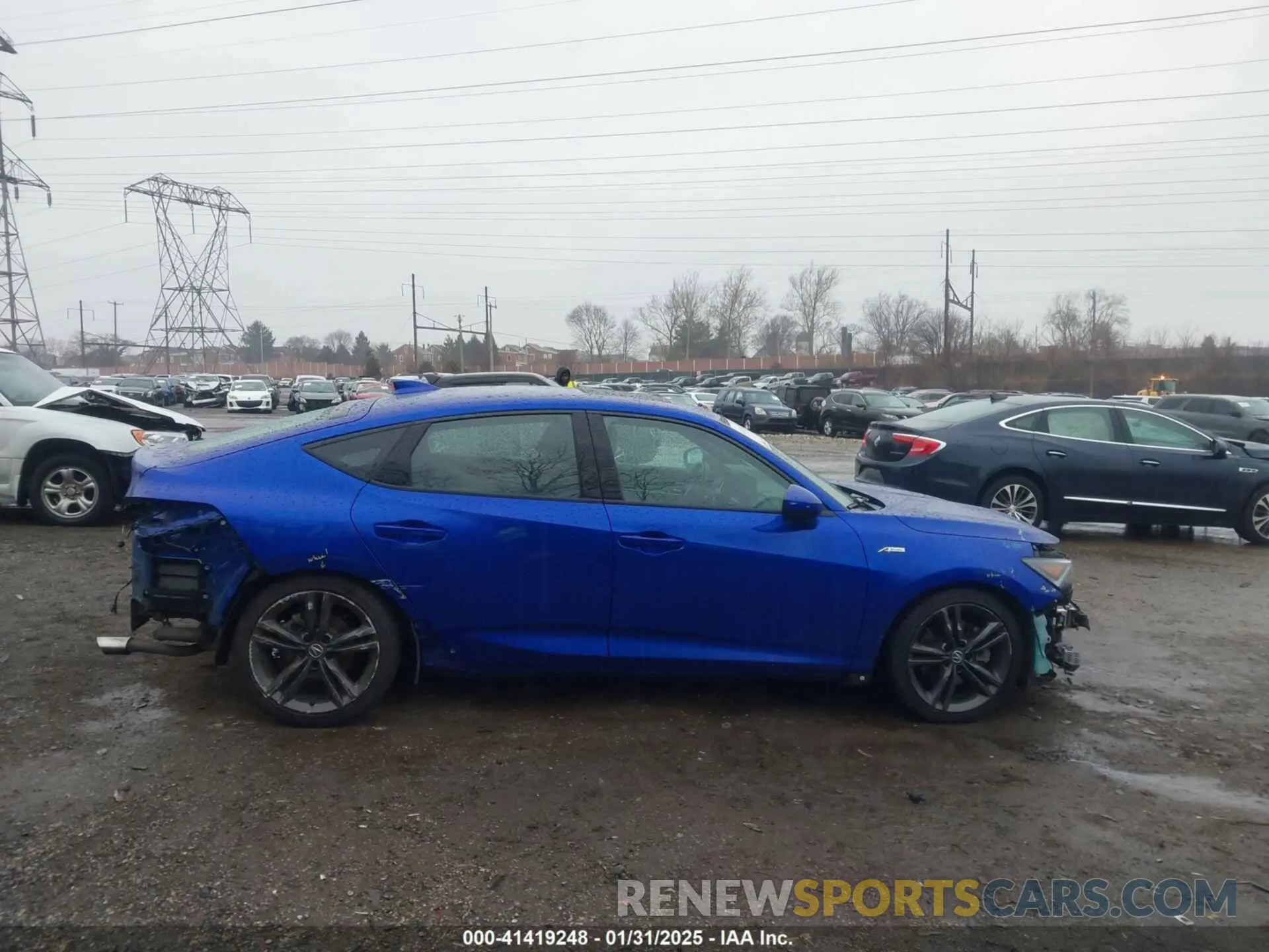 13 fotografías del automóvil dañado 19UDE4H30PA007433 ACURA INTEGRA 2023