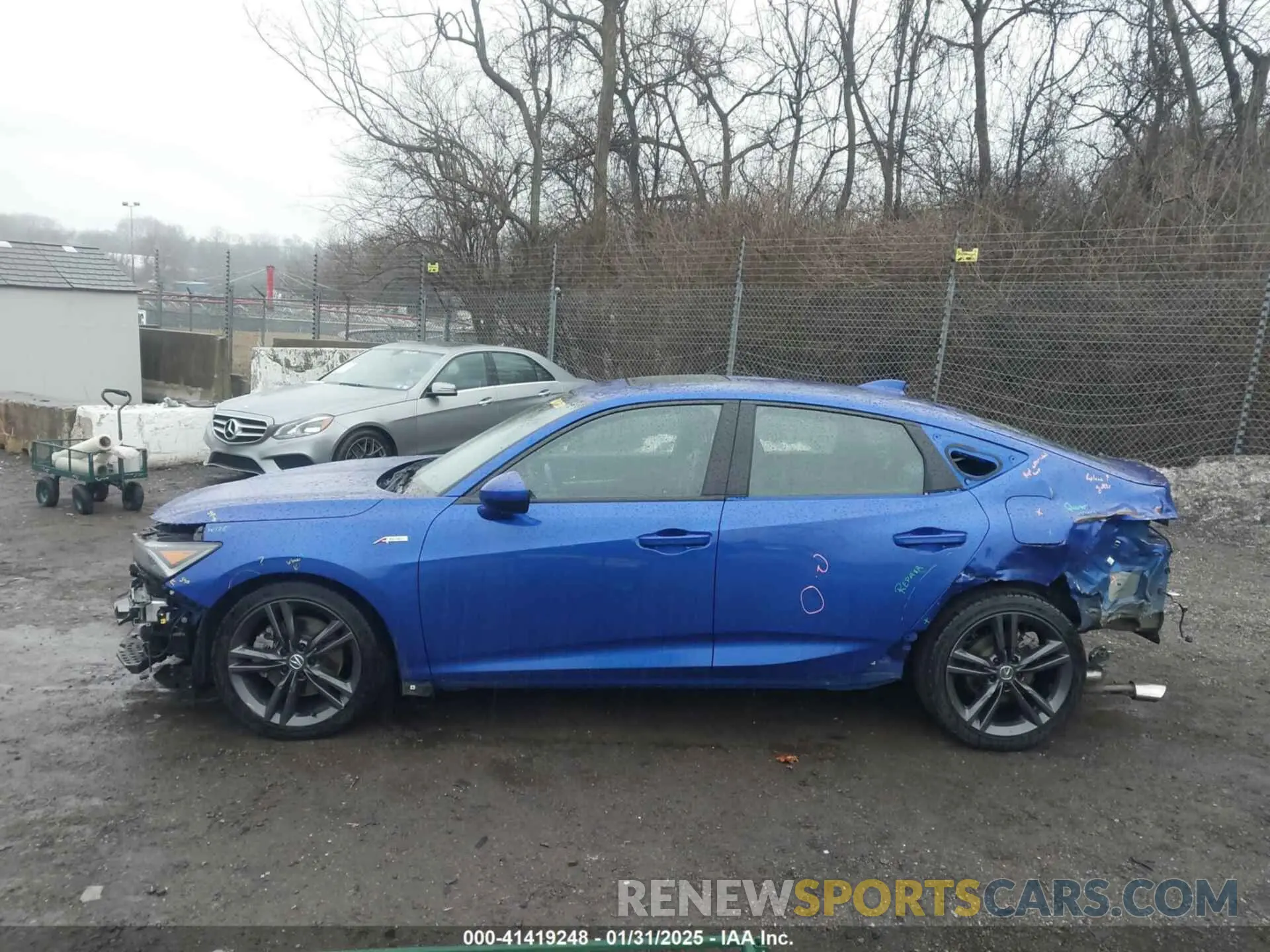 14 fotografías del automóvil dañado 19UDE4H30PA007433 ACURA INTEGRA 2023