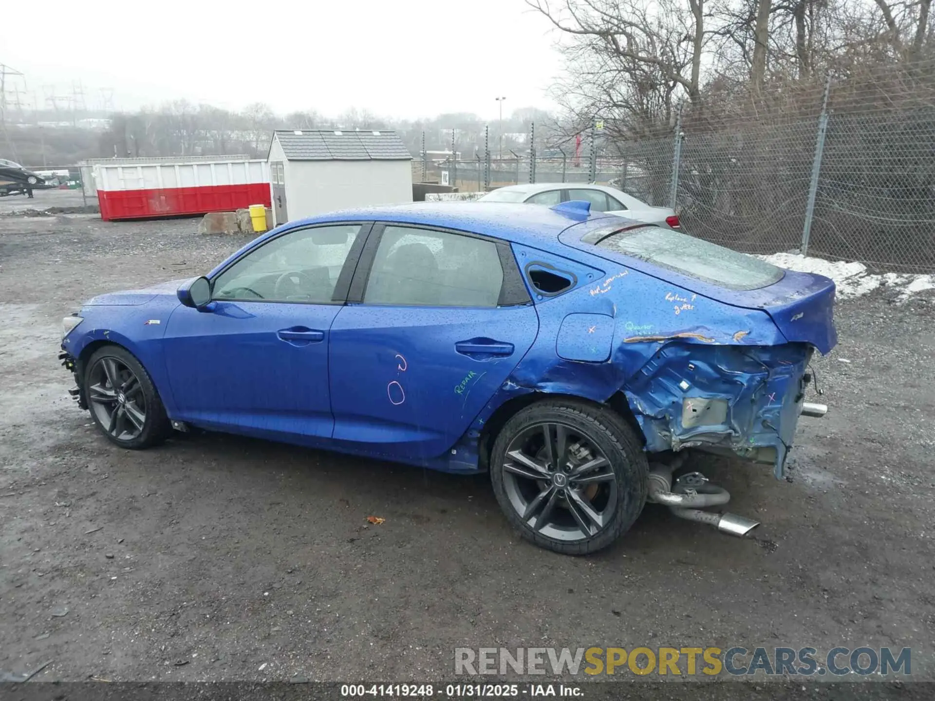 17 fotografías del automóvil dañado 19UDE4H30PA007433 ACURA INTEGRA 2023