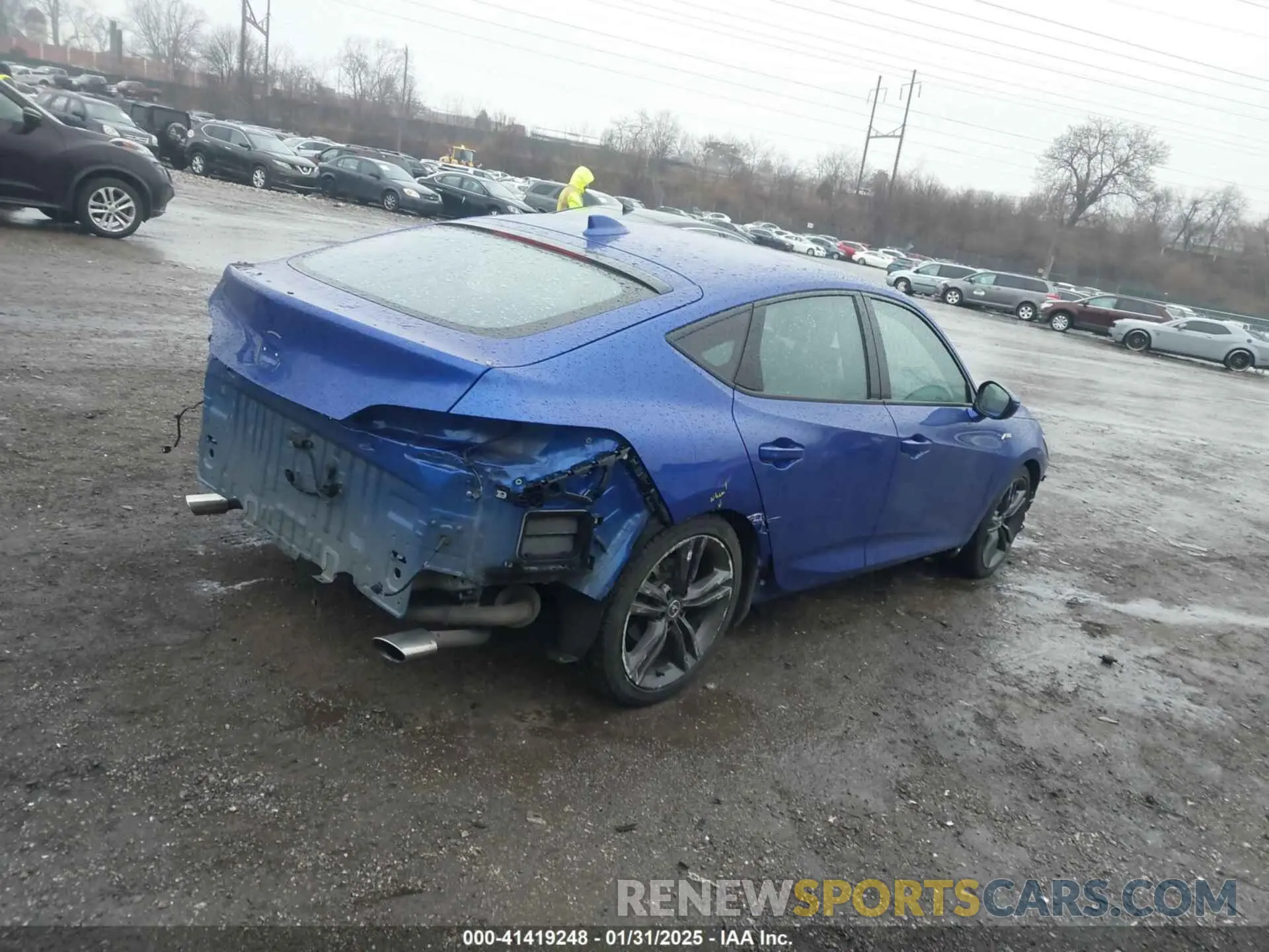 4 fotografías del automóvil dañado 19UDE4H30PA007433 ACURA INTEGRA 2023