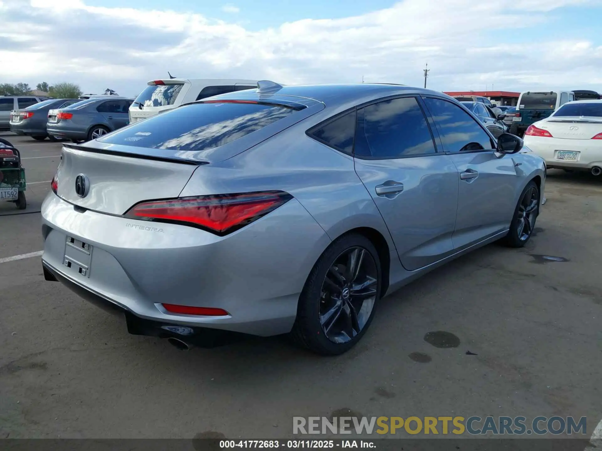4 fotografías del automóvil dañado 19UDE4H30PA024622 ACURA INTEGRA 2023