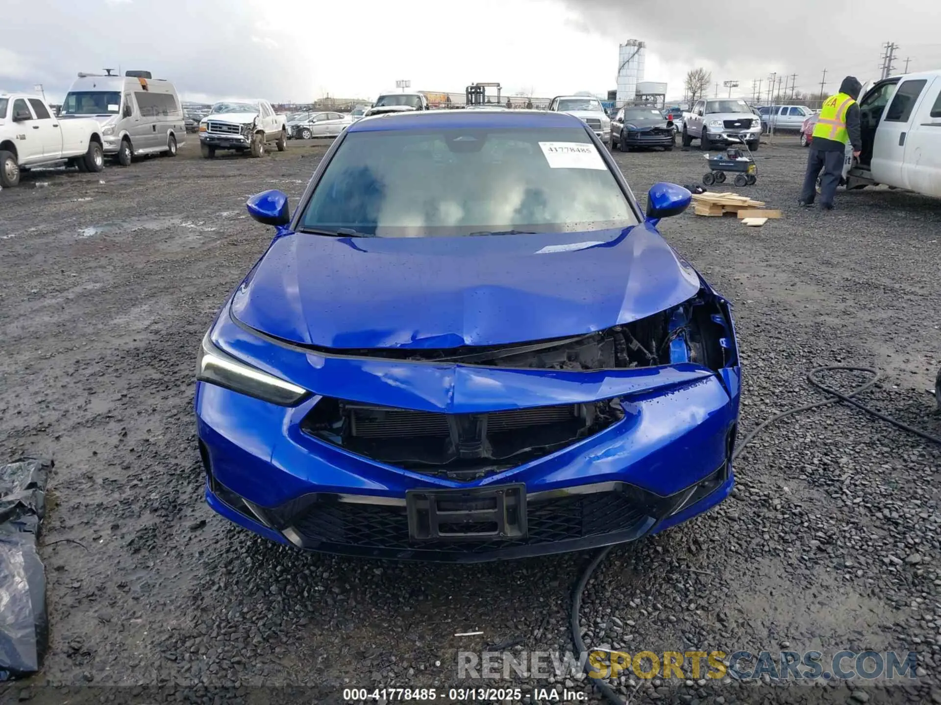 12 fotografías del automóvil dañado 19UDE4H31PA007411 ACURA INTEGRA 2023