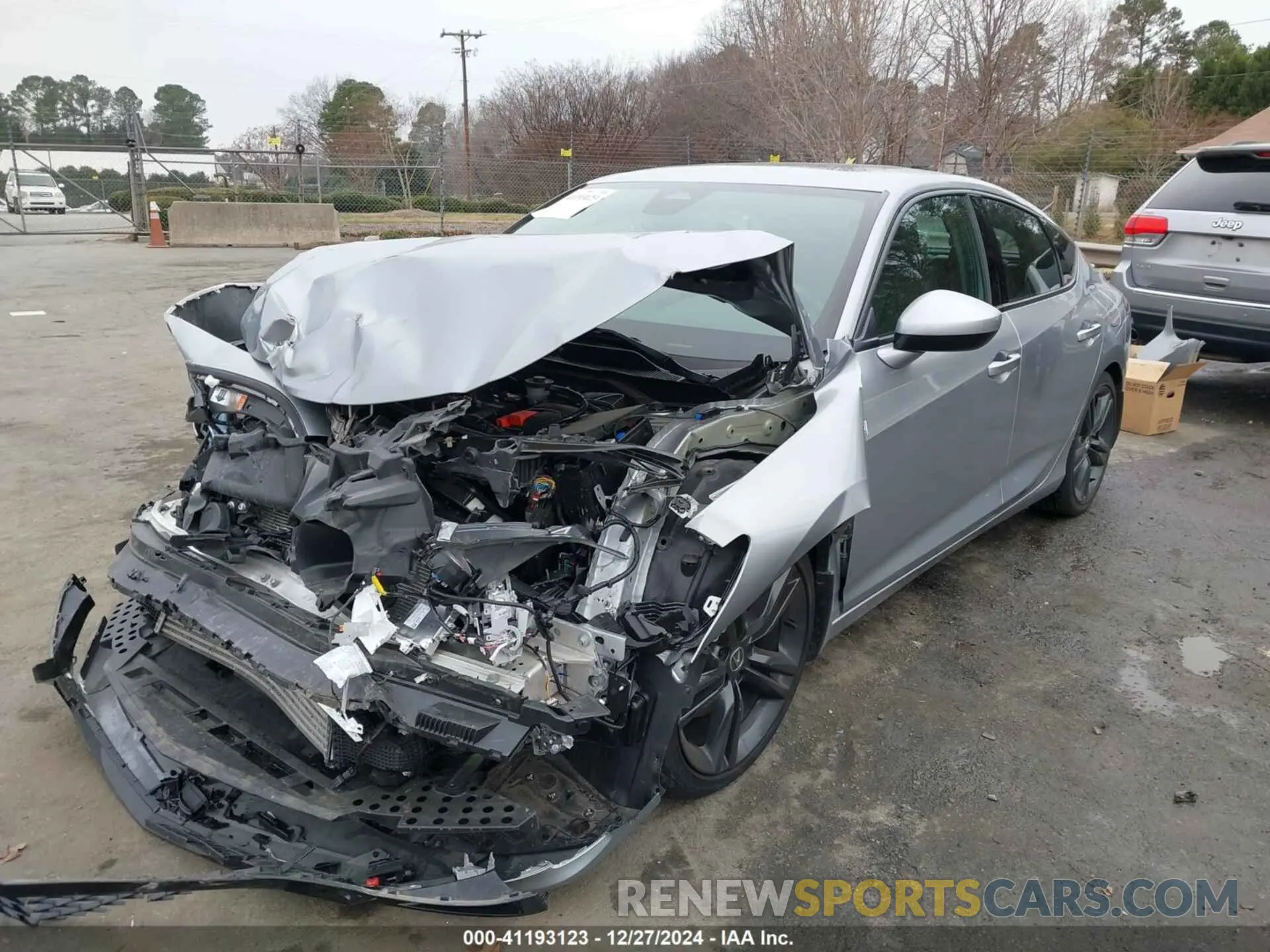 2 fotografías del automóvil dañado 19UDE4H35PA002647 ACURA INTEGRA 2023