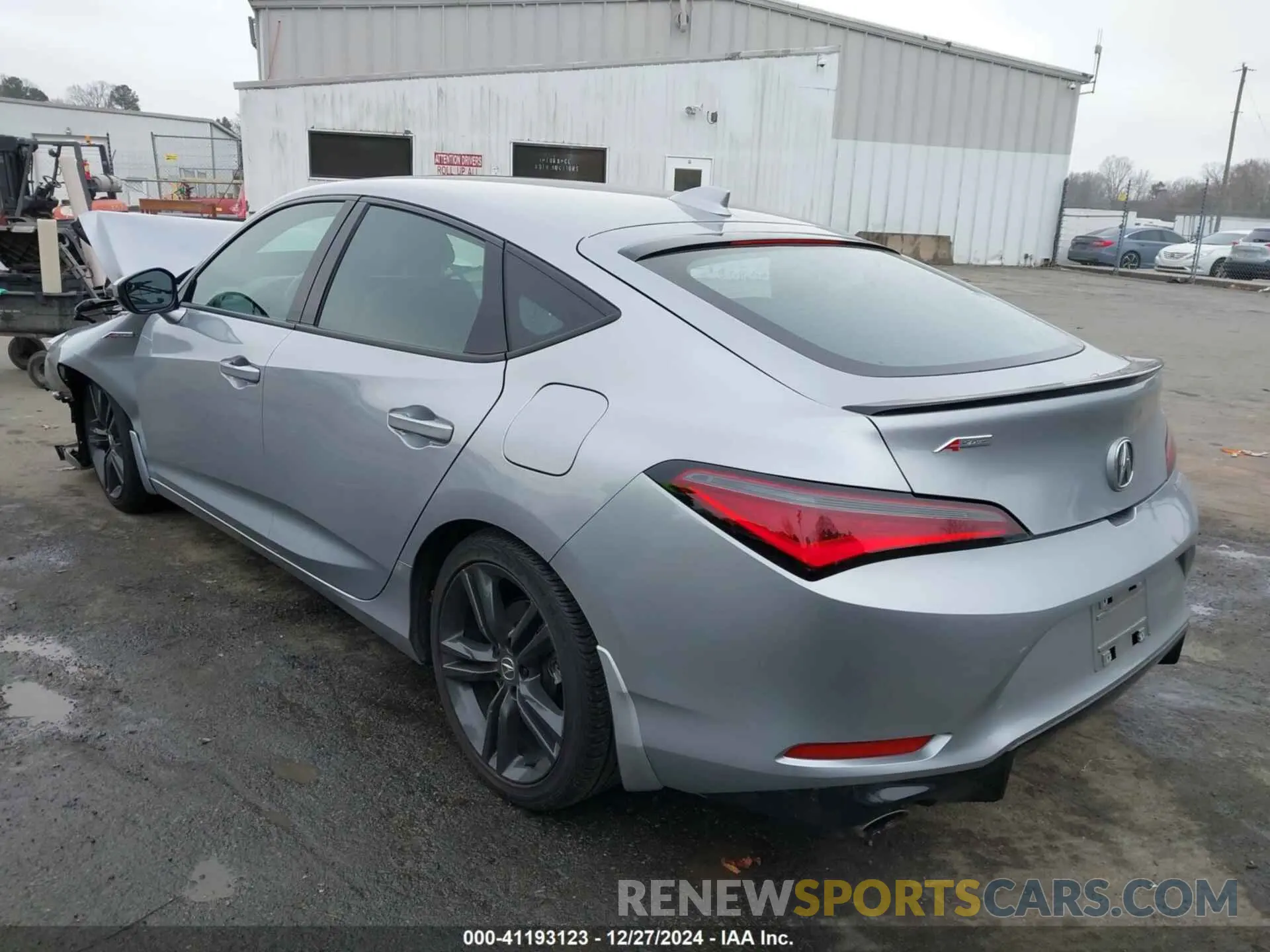 3 fotografías del automóvil dañado 19UDE4H35PA002647 ACURA INTEGRA 2023