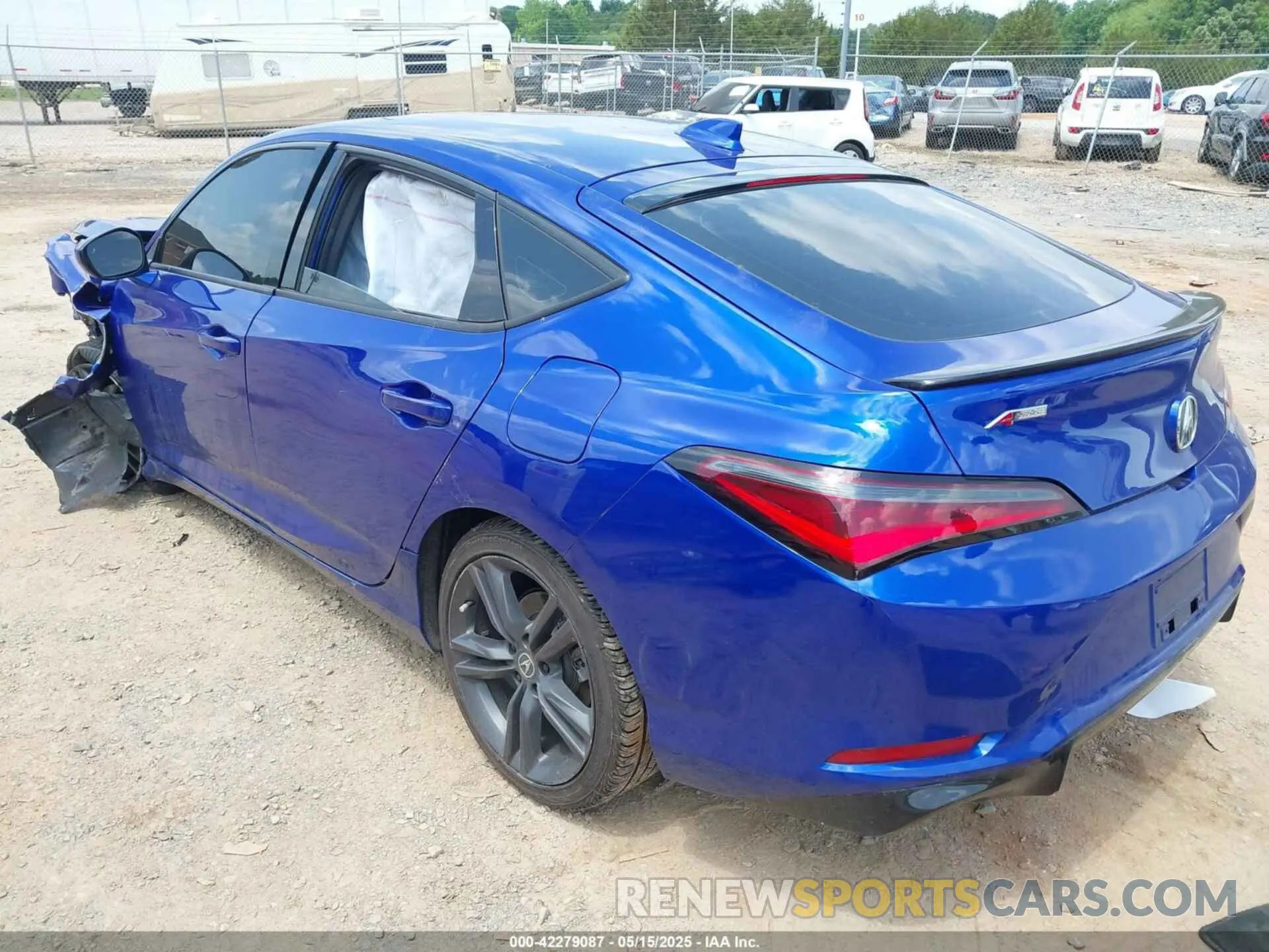 3 fotografías del automóvil dañado 19UDE4H35PA018458 ACURA INTEGRA 2023