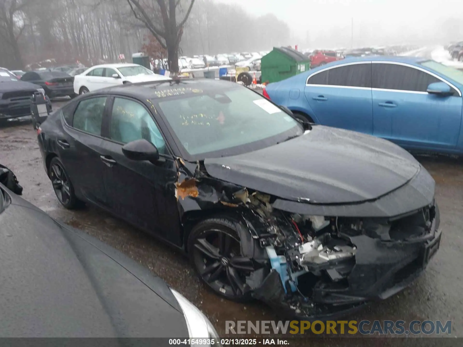 13 fotografías del automóvil dañado 19UDE4H35PA026687 ACURA INTEGRA 2023