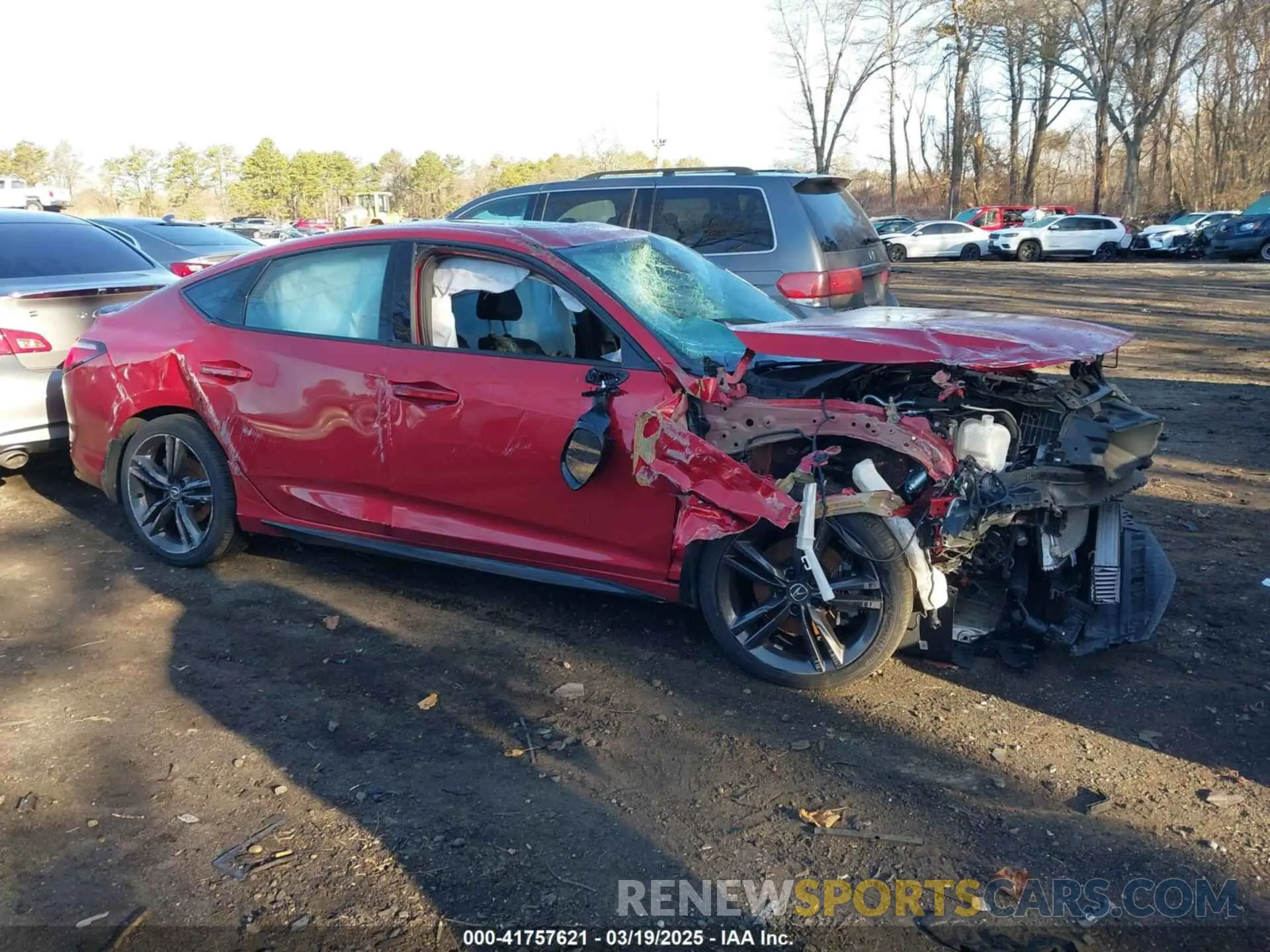 13 fotografías del automóvil dañado 19UDE4H36PA002527 ACURA INTEGRA 2023