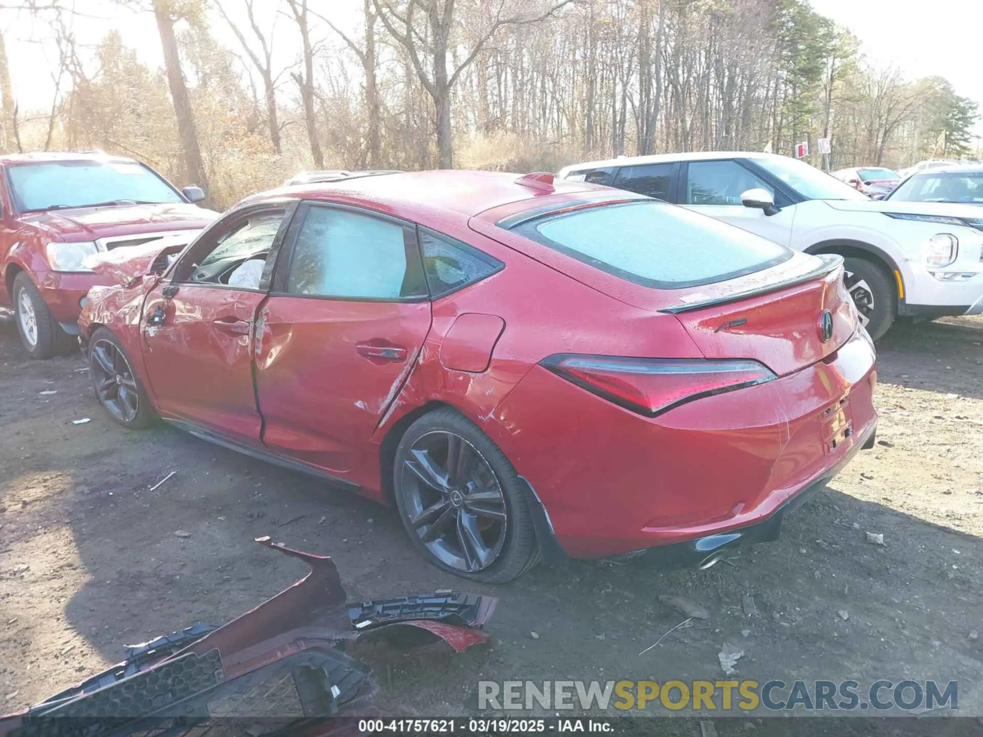 14 fotografías del automóvil dañado 19UDE4H36PA002527 ACURA INTEGRA 2023