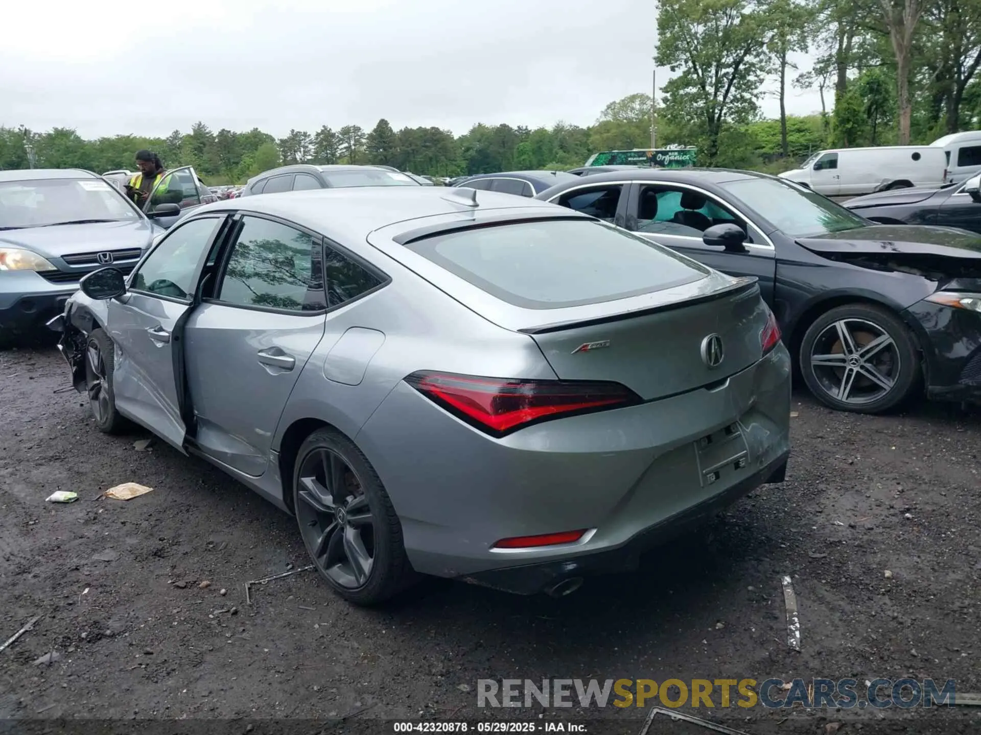 3 fotografías del automóvil dañado 19UDE4H38PA016008 ACURA INTEGRA 2023