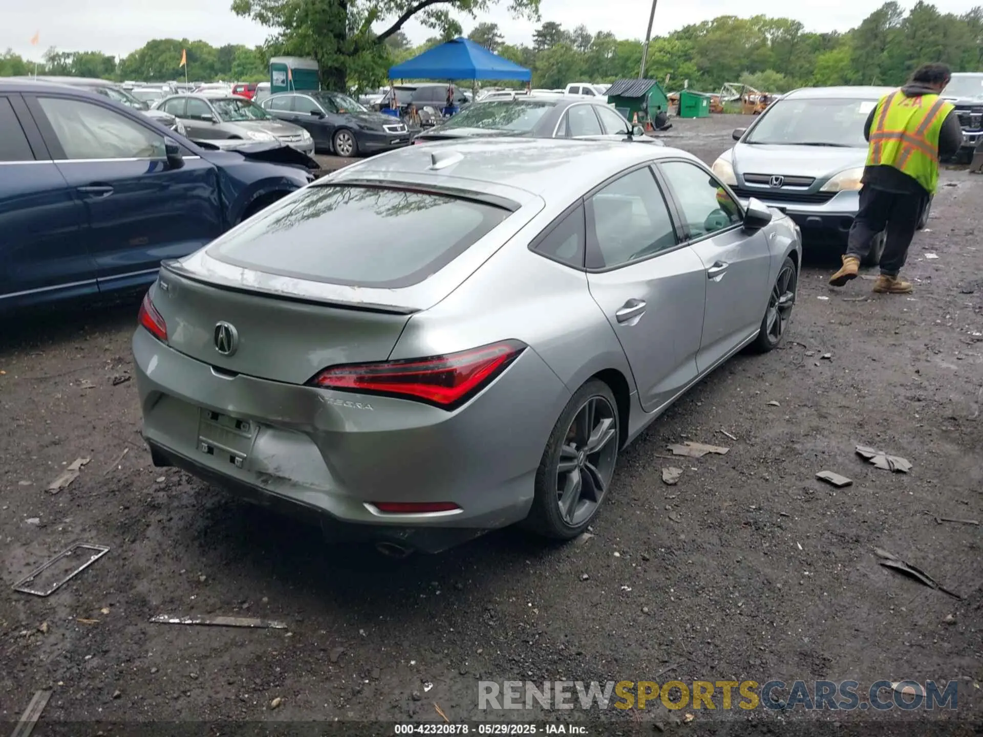 4 fotografías del automóvil dañado 19UDE4H38PA016008 ACURA INTEGRA 2023