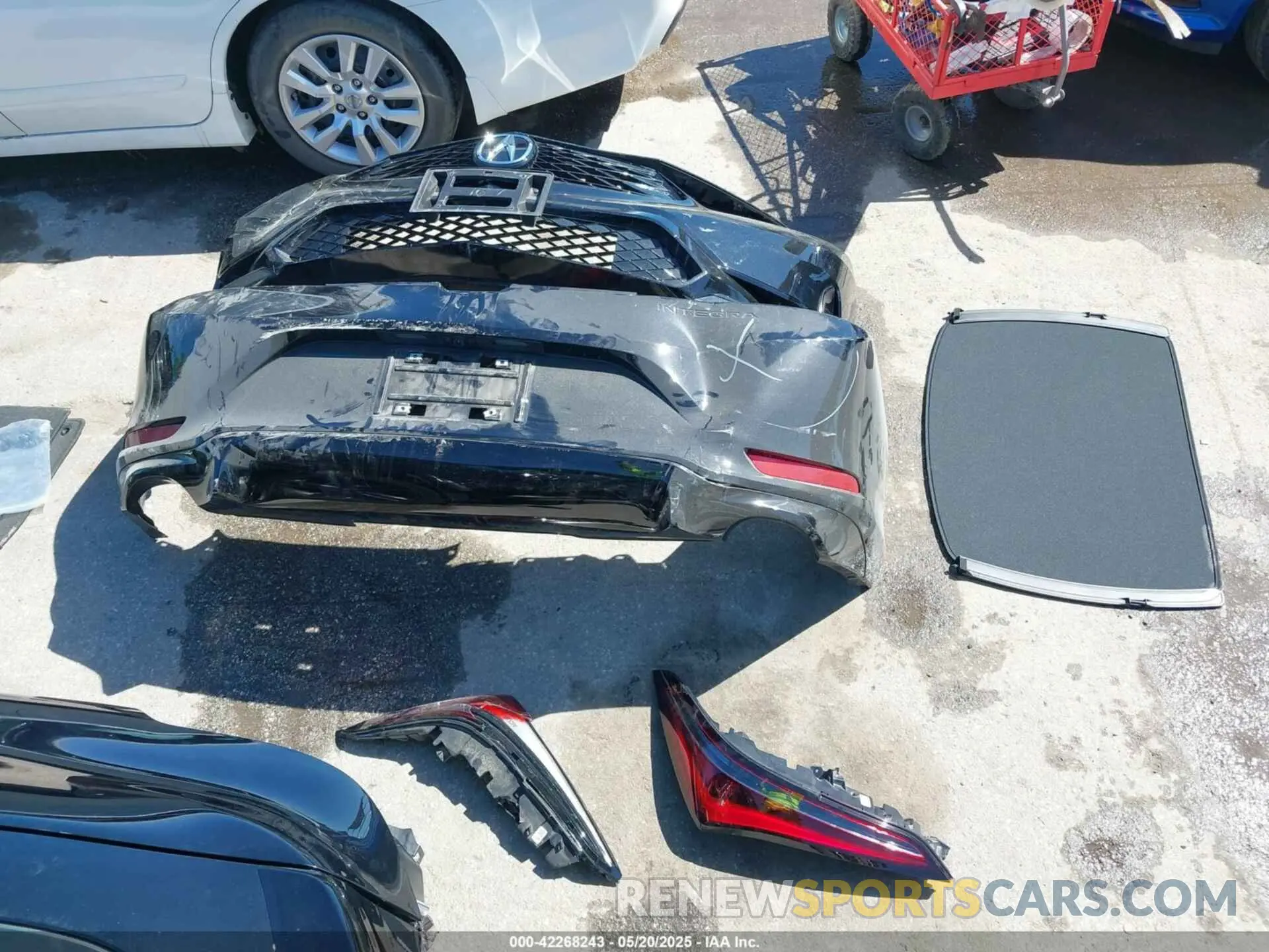 12 fotografías del automóvil dañado 19UDE4H39PA022089 ACURA INTEGRA 2023