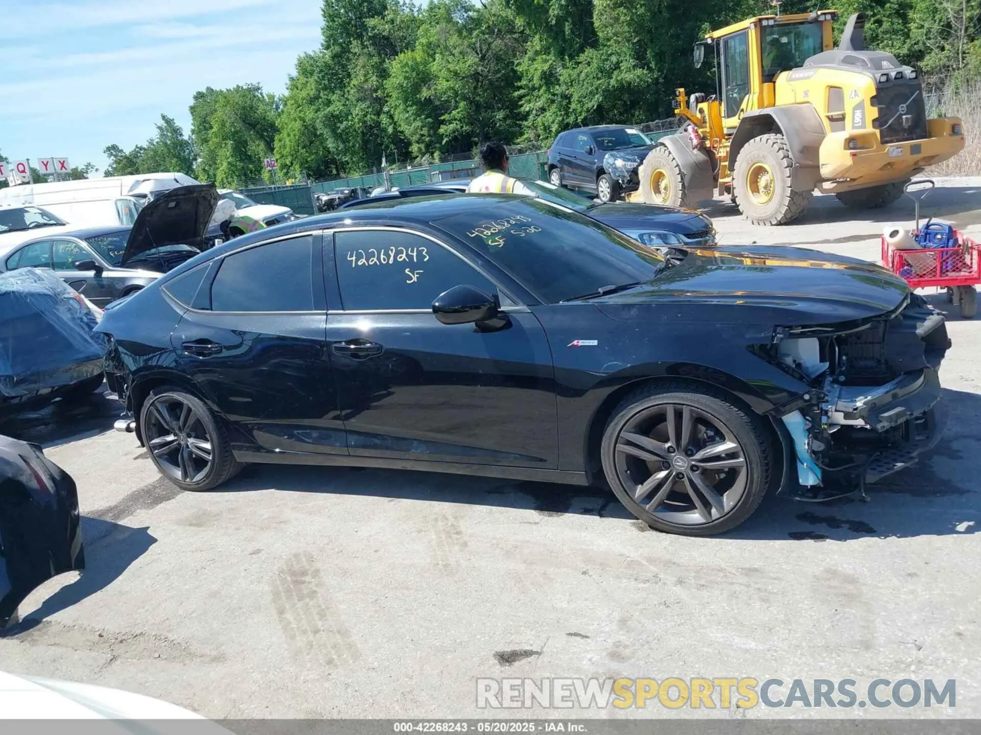 14 fotografías del automóvil dañado 19UDE4H39PA022089 ACURA INTEGRA 2023