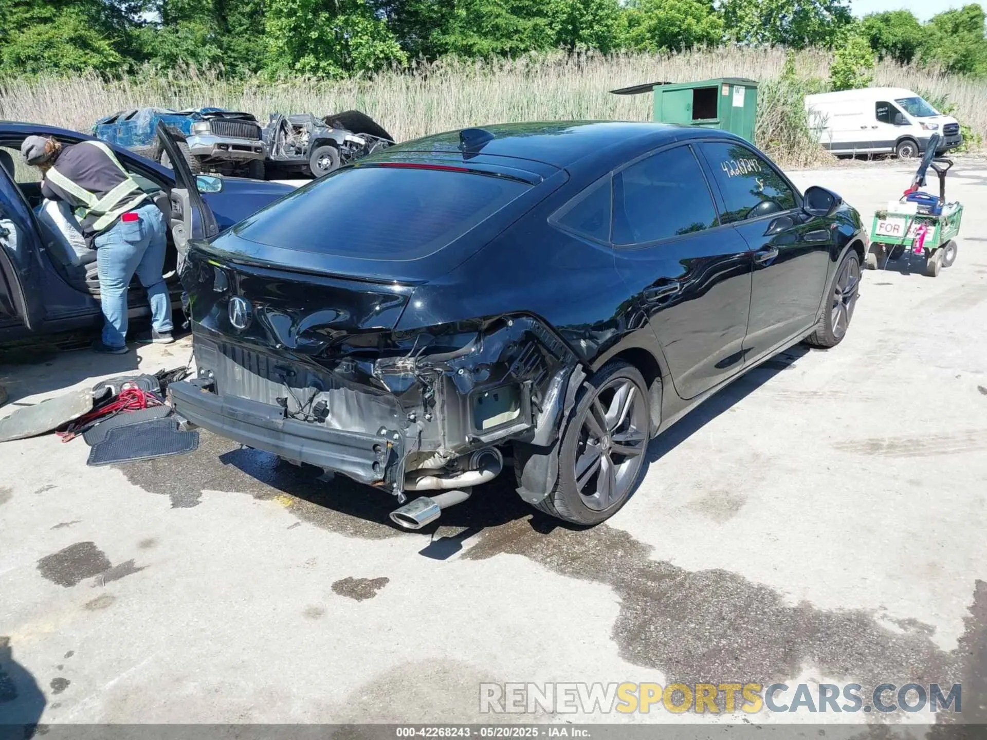 4 fotografías del automóvil dañado 19UDE4H39PA022089 ACURA INTEGRA 2023