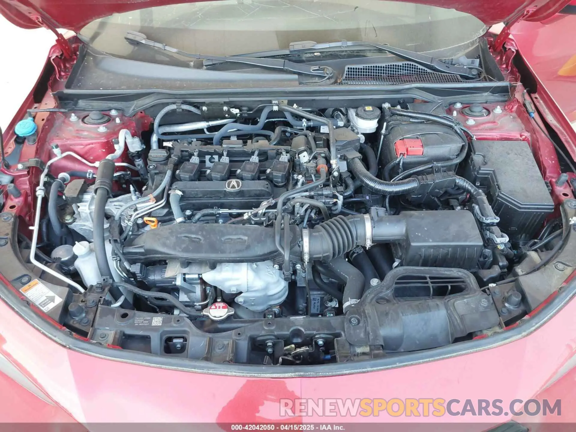 10 fotografías del automóvil dañado 19UDE4H3XPA017449 ACURA INTEGRA 2023