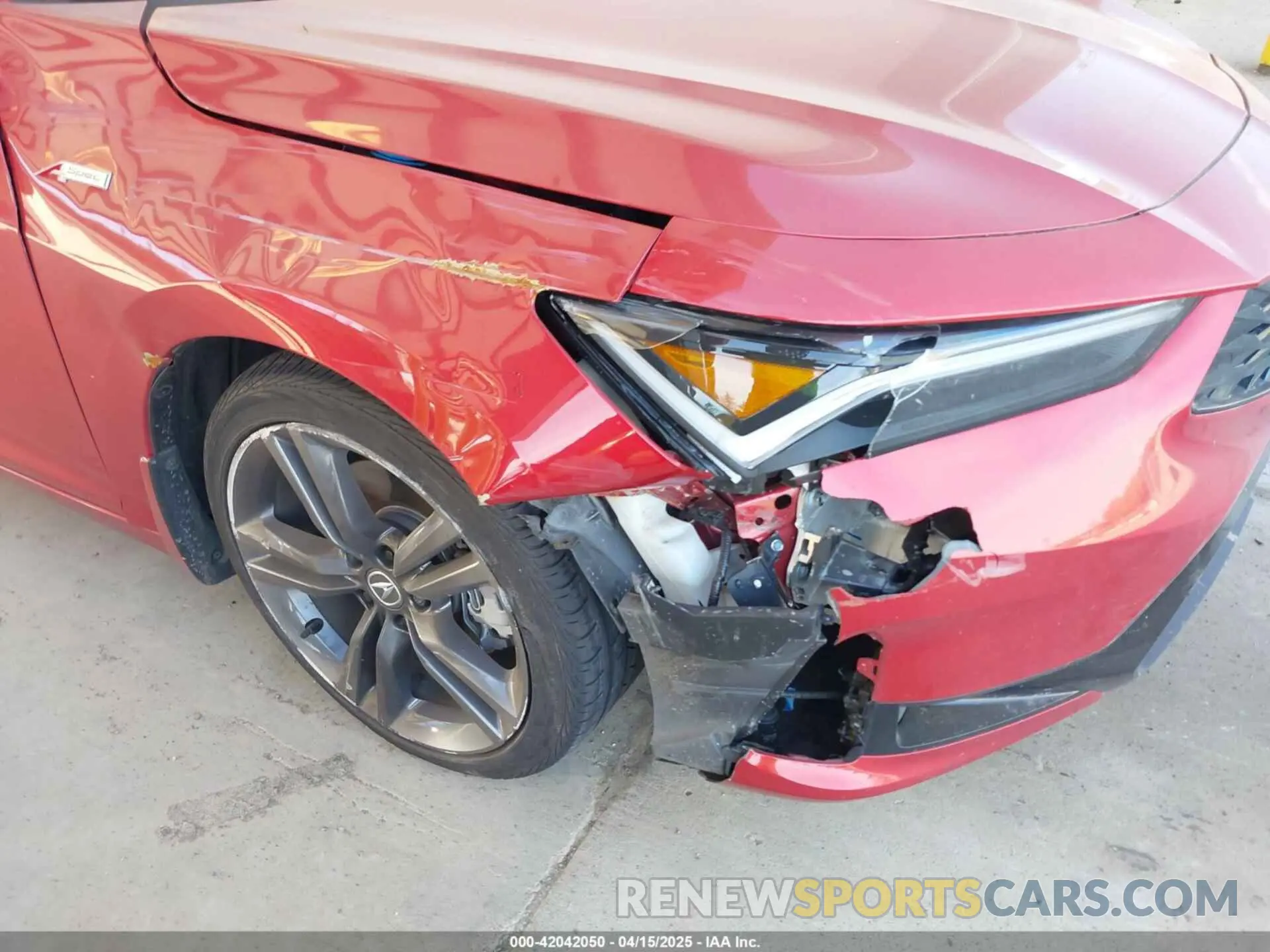 19 fotografías del automóvil dañado 19UDE4H3XPA017449 ACURA INTEGRA 2023