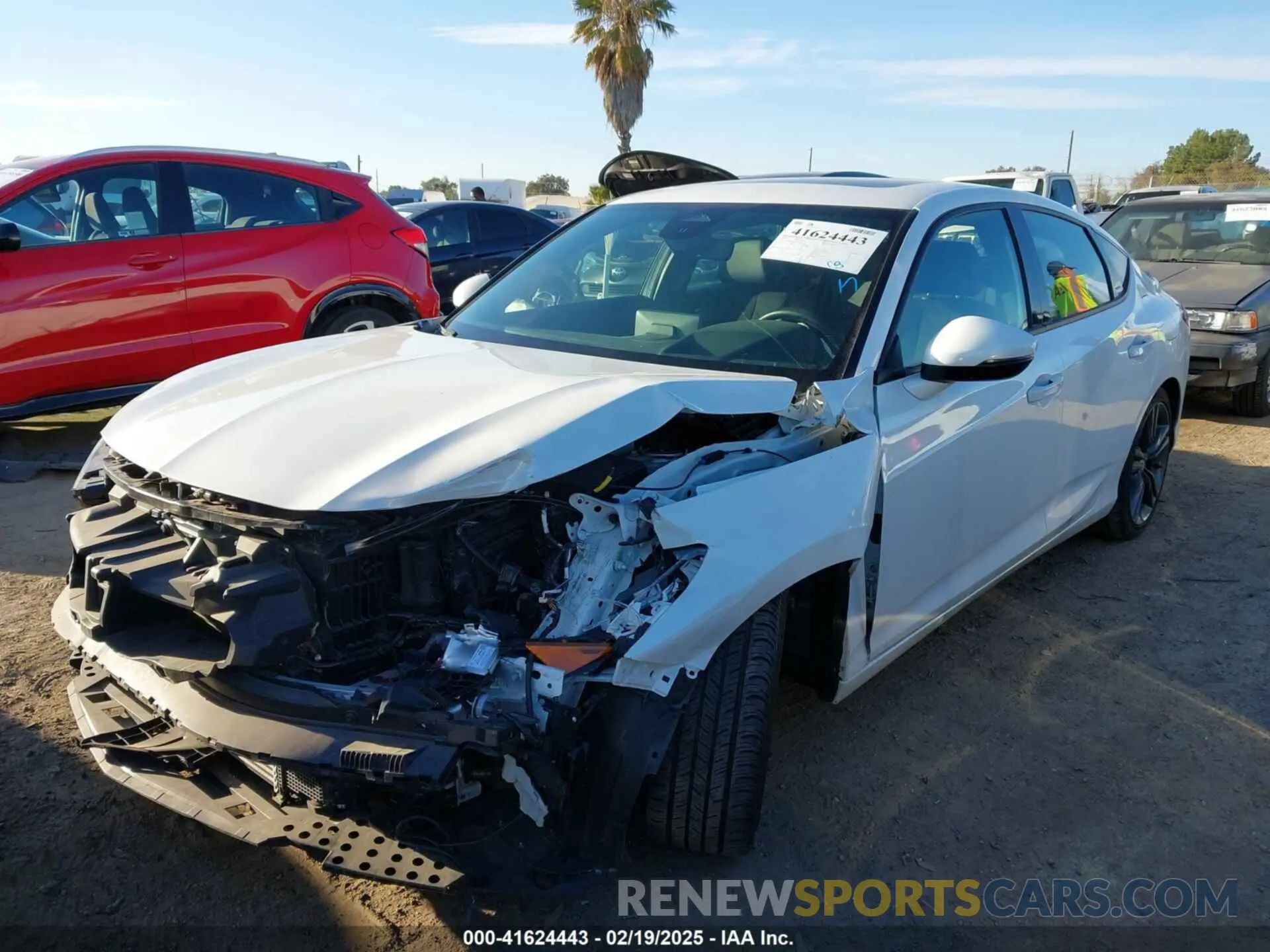 2 fotografías del automóvil dañado 19UDE4H60PA006065 ACURA INTEGRA 2023