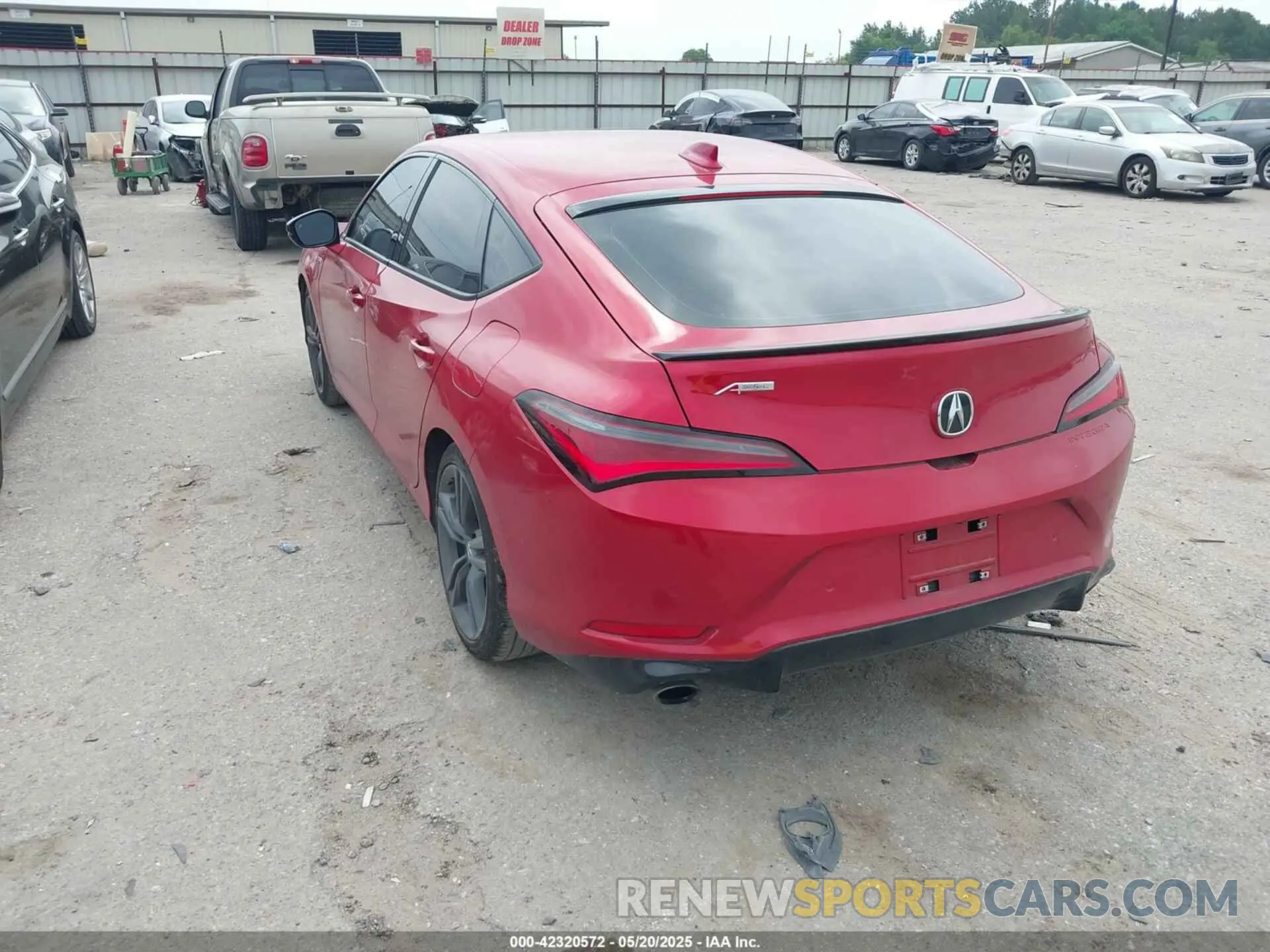 3 fotografías del automóvil dañado 19UDE4H63PA014581 ACURA INTEGRA 2023