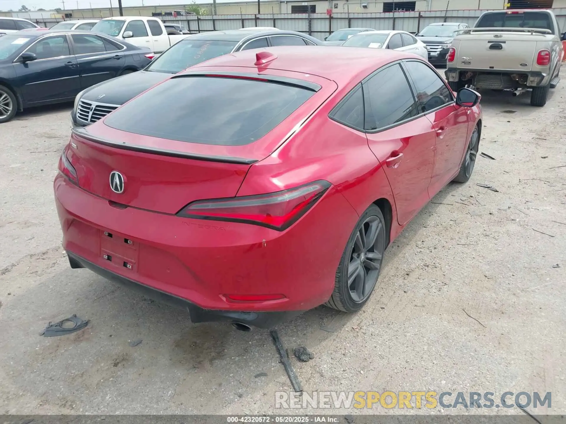 4 fotografías del automóvil dañado 19UDE4H63PA014581 ACURA INTEGRA 2023