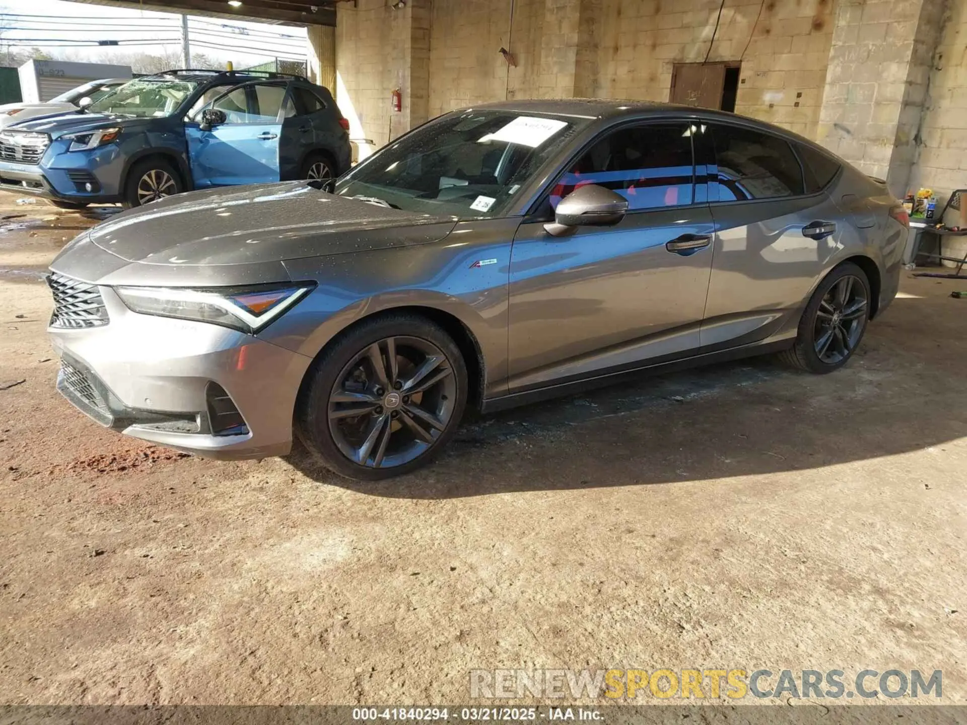 2 fotografías del automóvil dañado 19UDE4H63PA019490 ACURA INTEGRA 2023