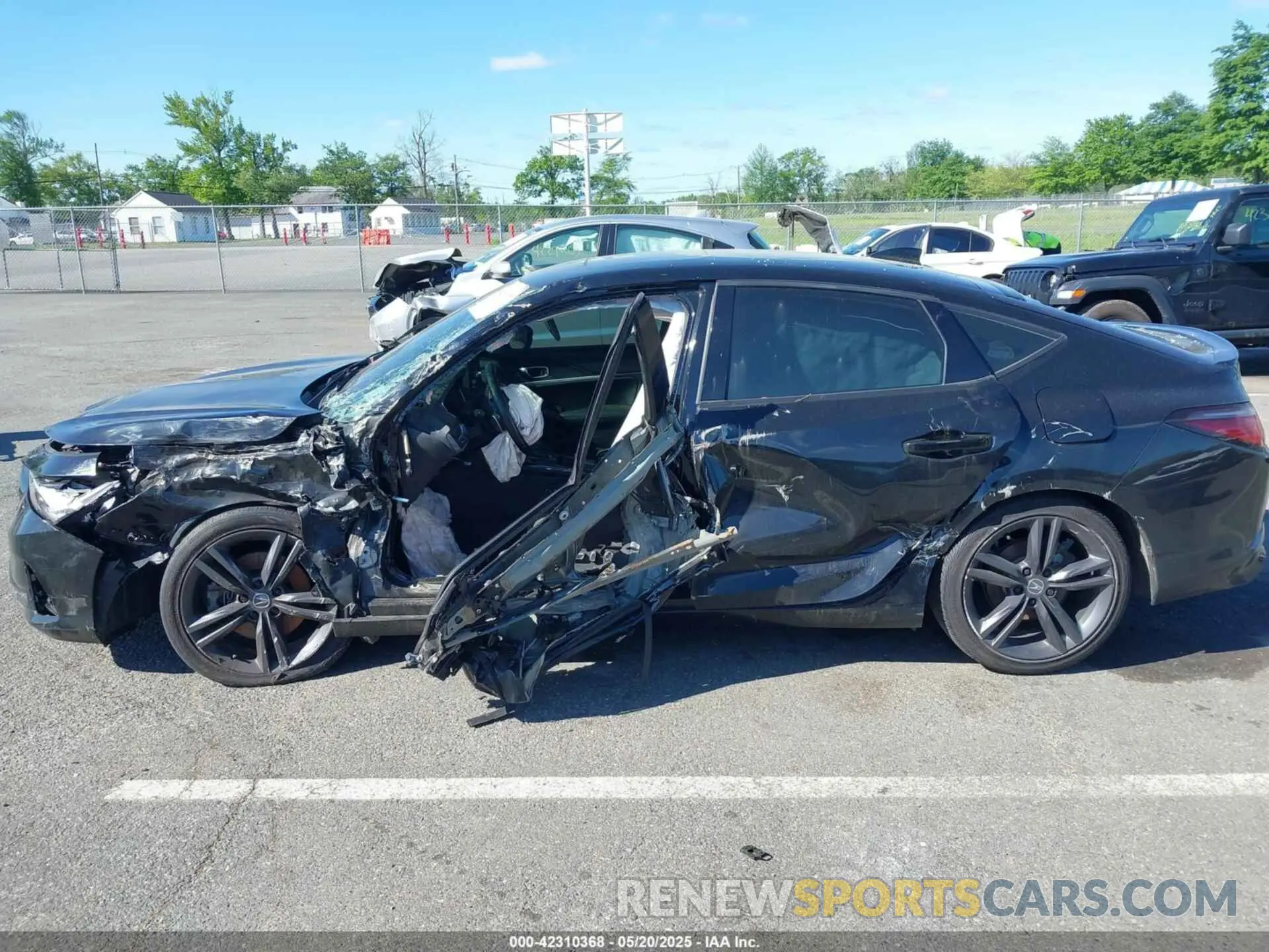 13 fotografías del automóvil dañado 19UDE4H64PA027176 ACURA INTEGRA 2023