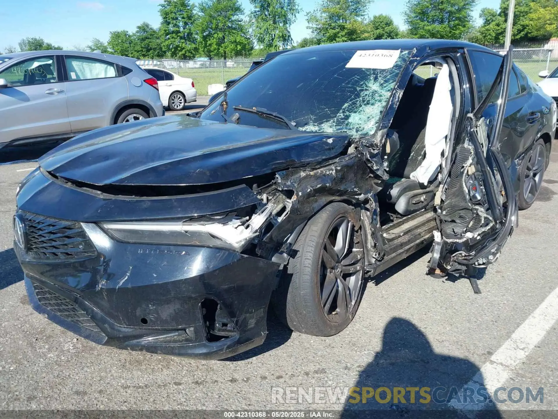2 fotografías del automóvil dañado 19UDE4H64PA027176 ACURA INTEGRA 2023
