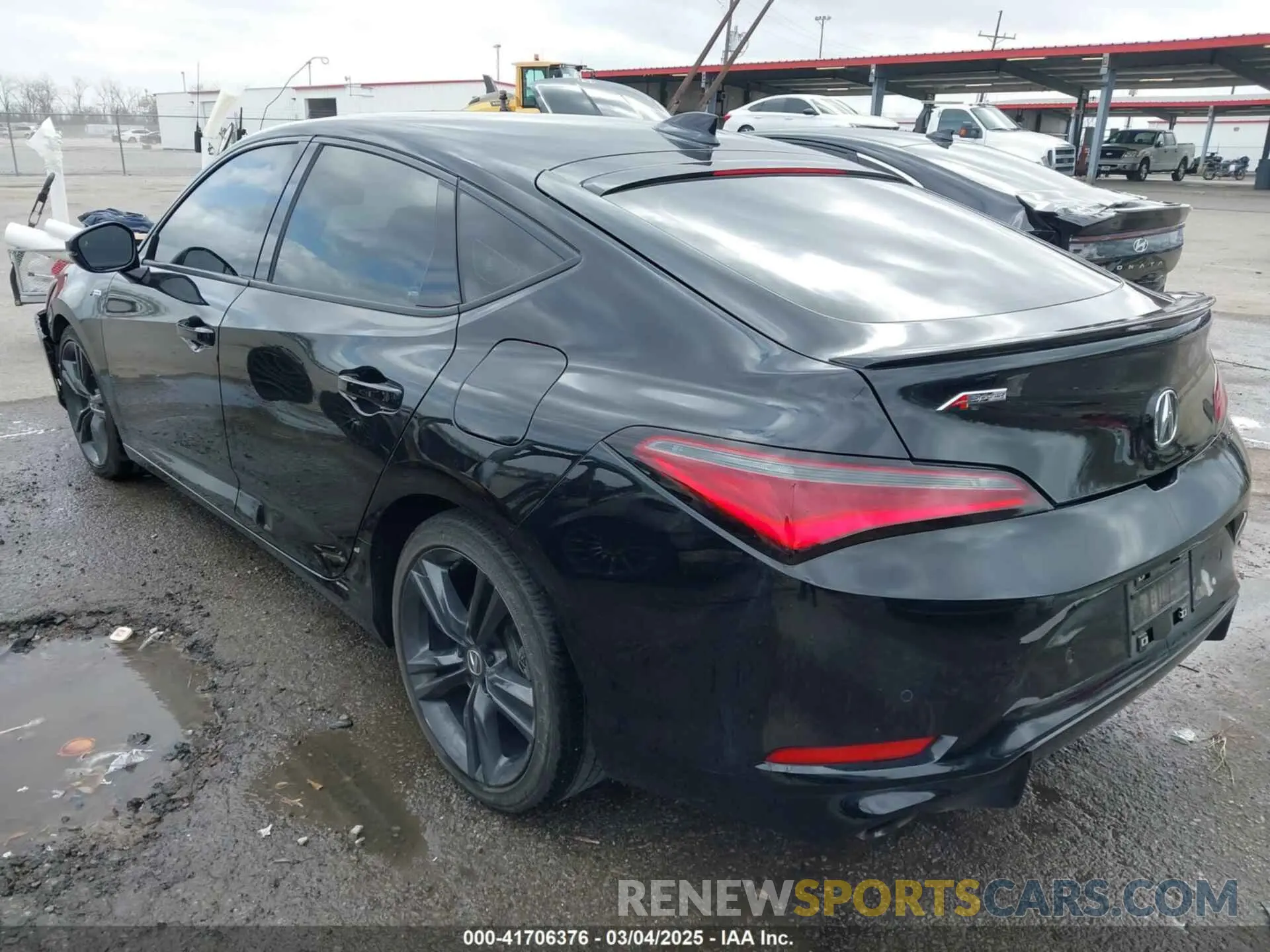 3 fotografías del automóvil dañado 19UDE4H66PA000304 ACURA INTEGRA 2023