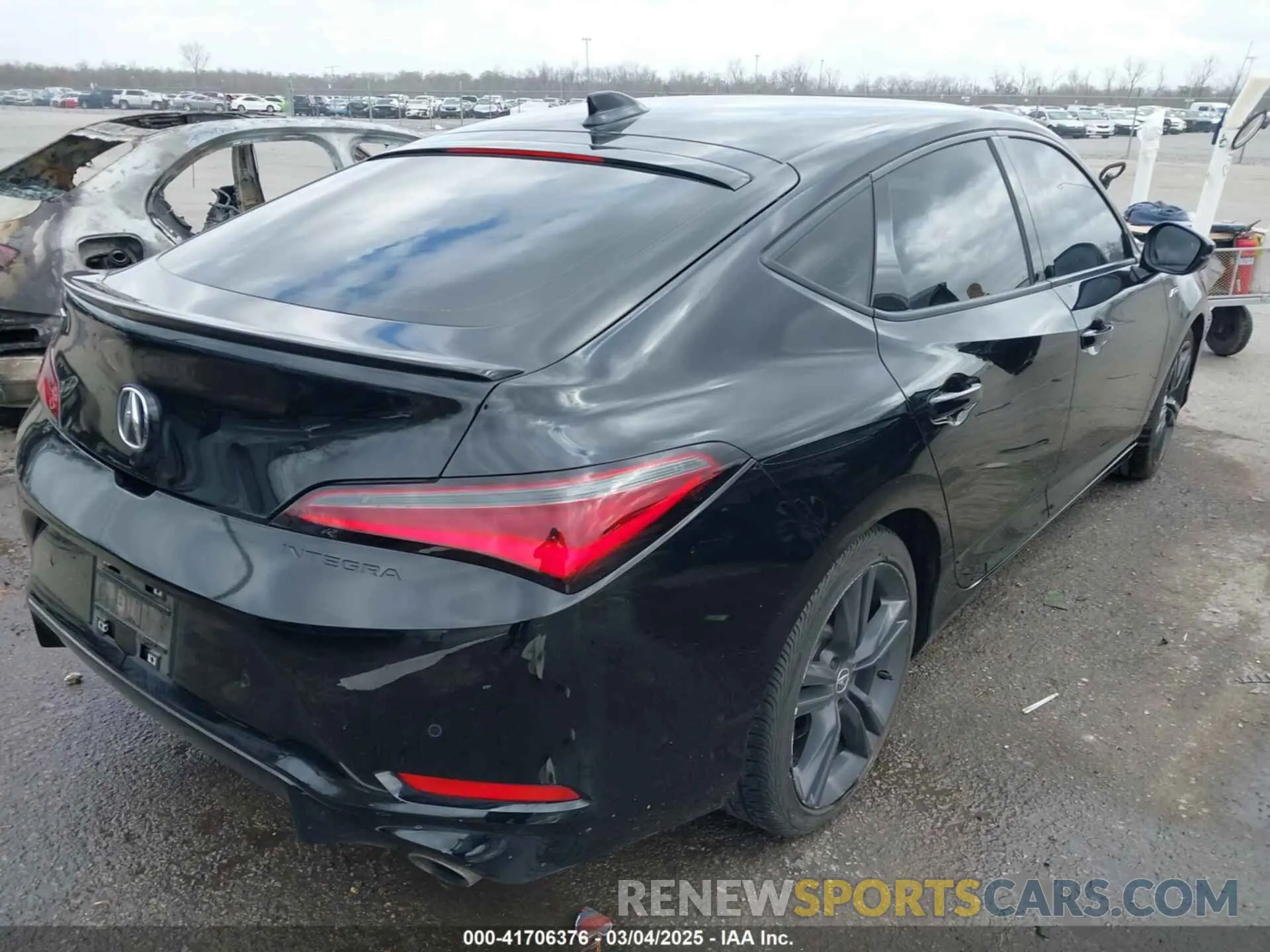 4 fotografías del automóvil dañado 19UDE4H66PA000304 ACURA INTEGRA 2023