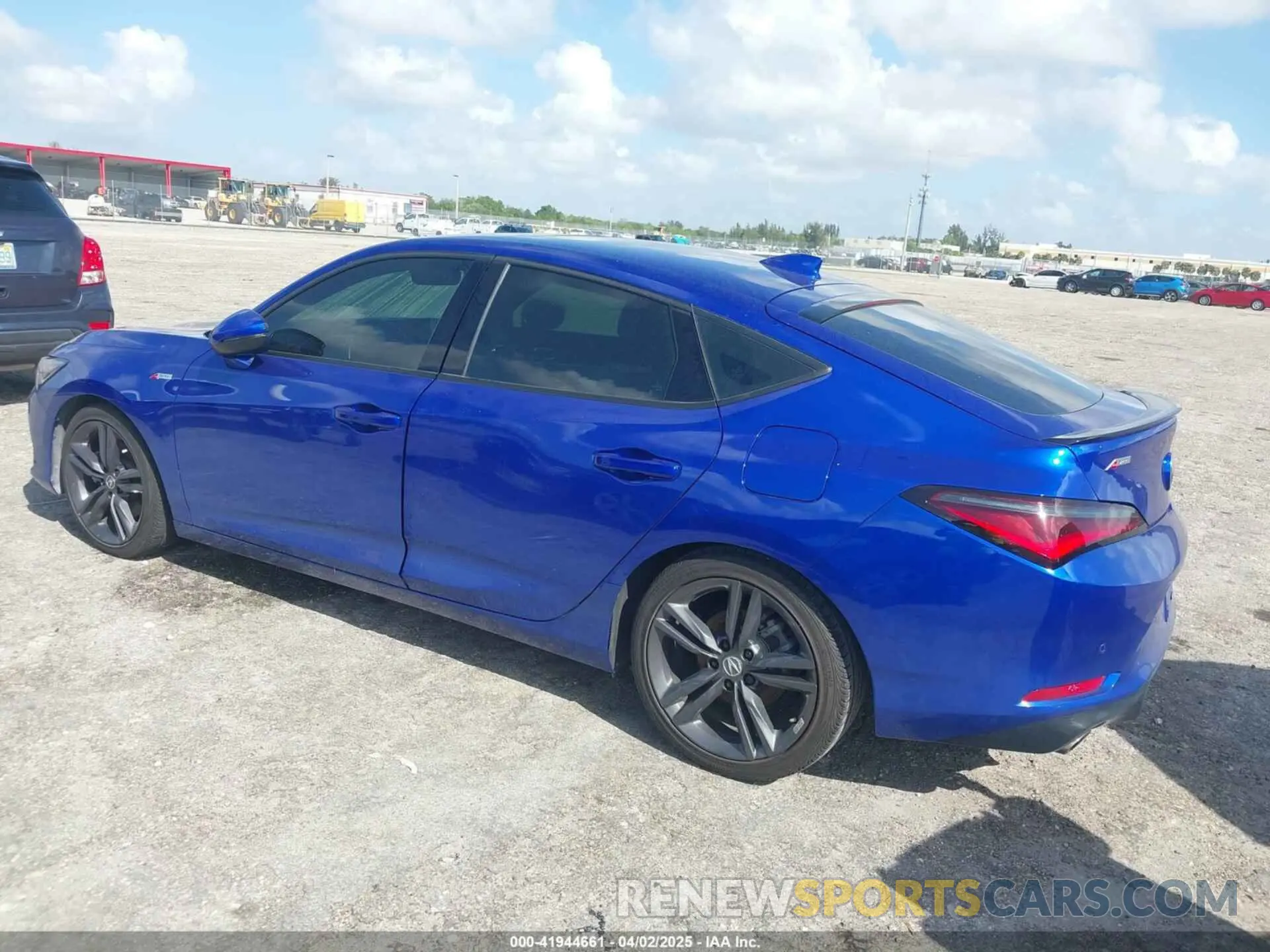3 fotografías del automóvil dañado 19UDE4H66PA006376 ACURA INTEGRA 2023