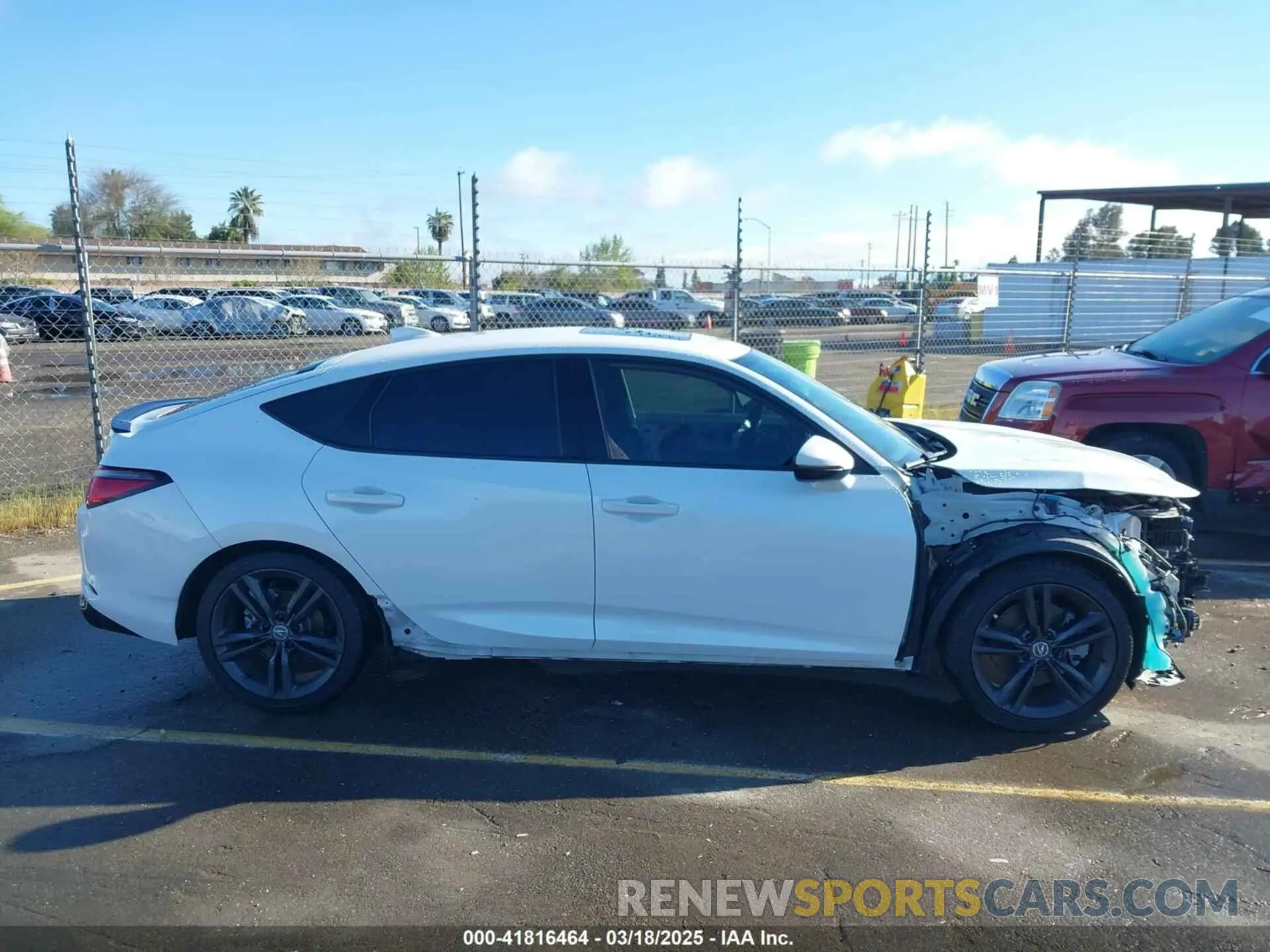 14 fotografías del automóvil dañado 19UDE4H66PA011805 ACURA INTEGRA 2023