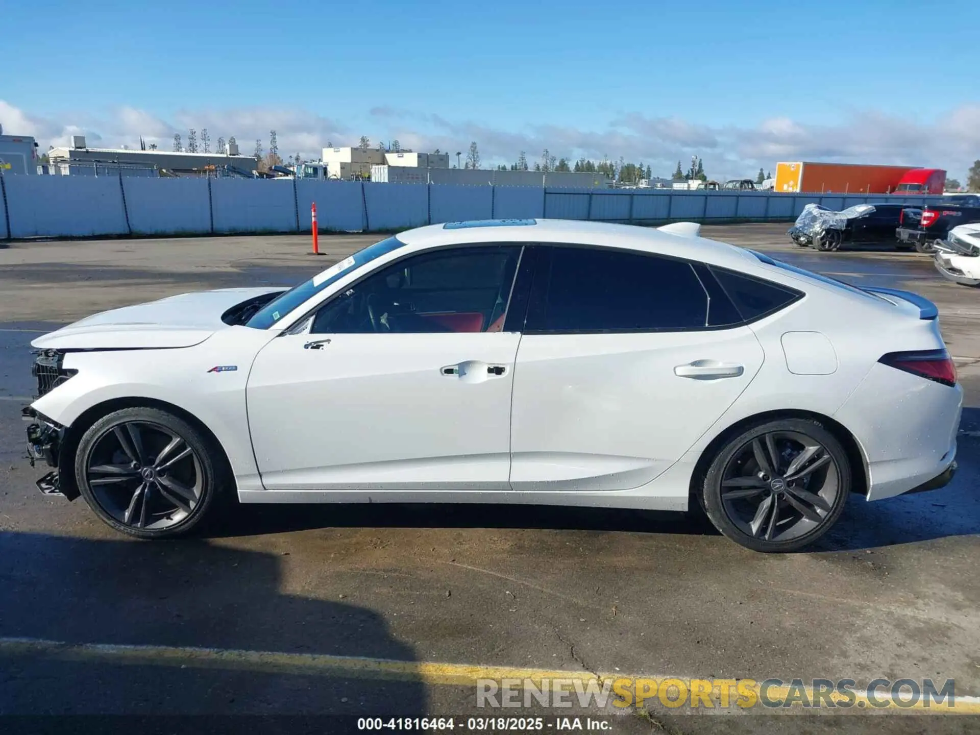 15 fotografías del automóvil dañado 19UDE4H66PA011805 ACURA INTEGRA 2023