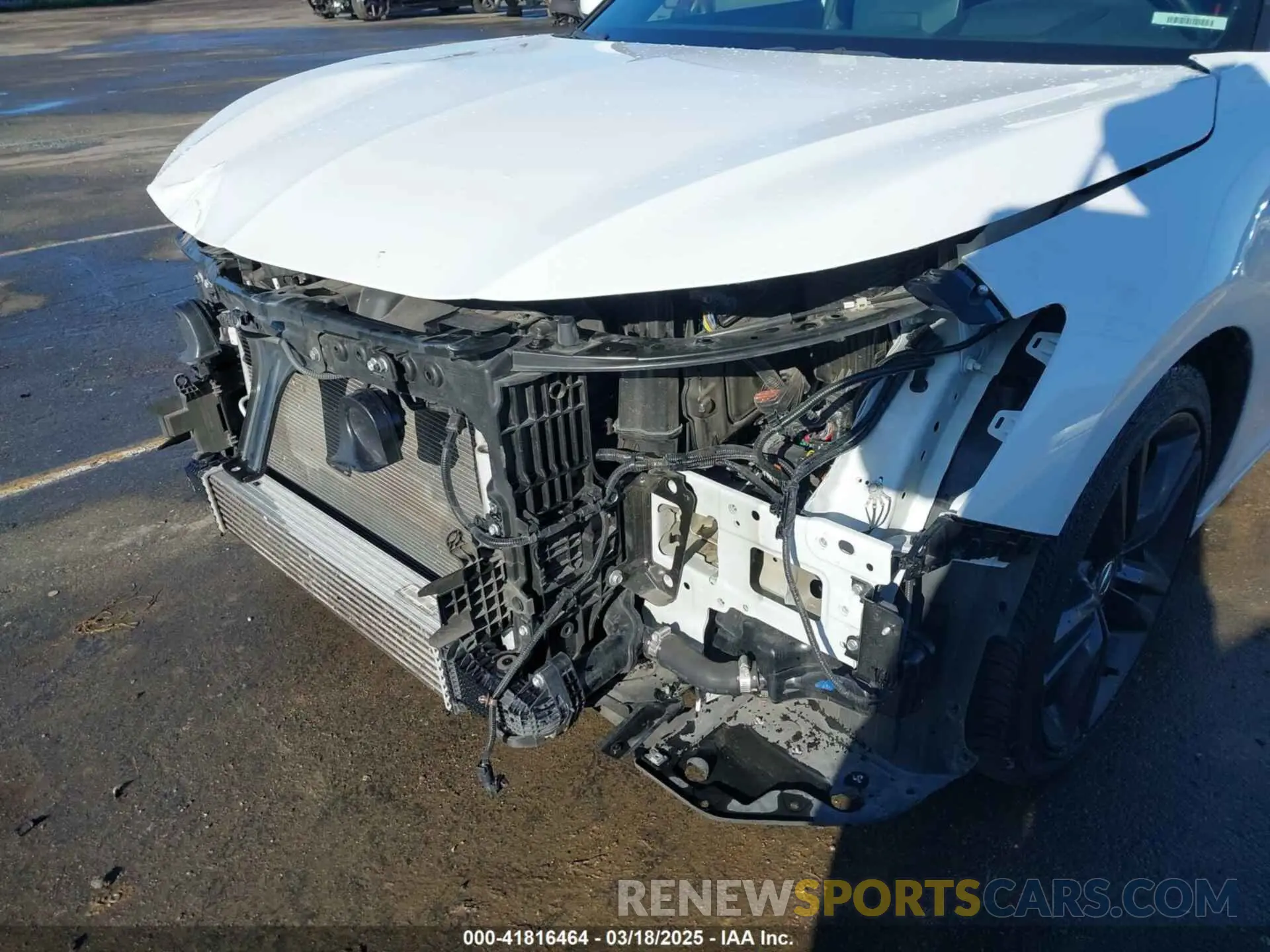 18 fotografías del automóvil dañado 19UDE4H66PA011805 ACURA INTEGRA 2023