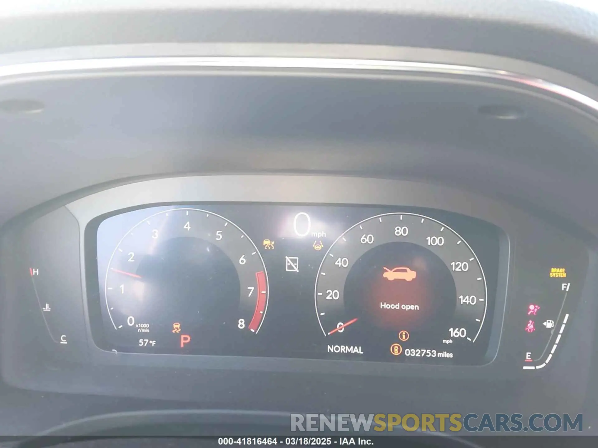 7 fotografías del automóvil dañado 19UDE4H66PA011805 ACURA INTEGRA 2023