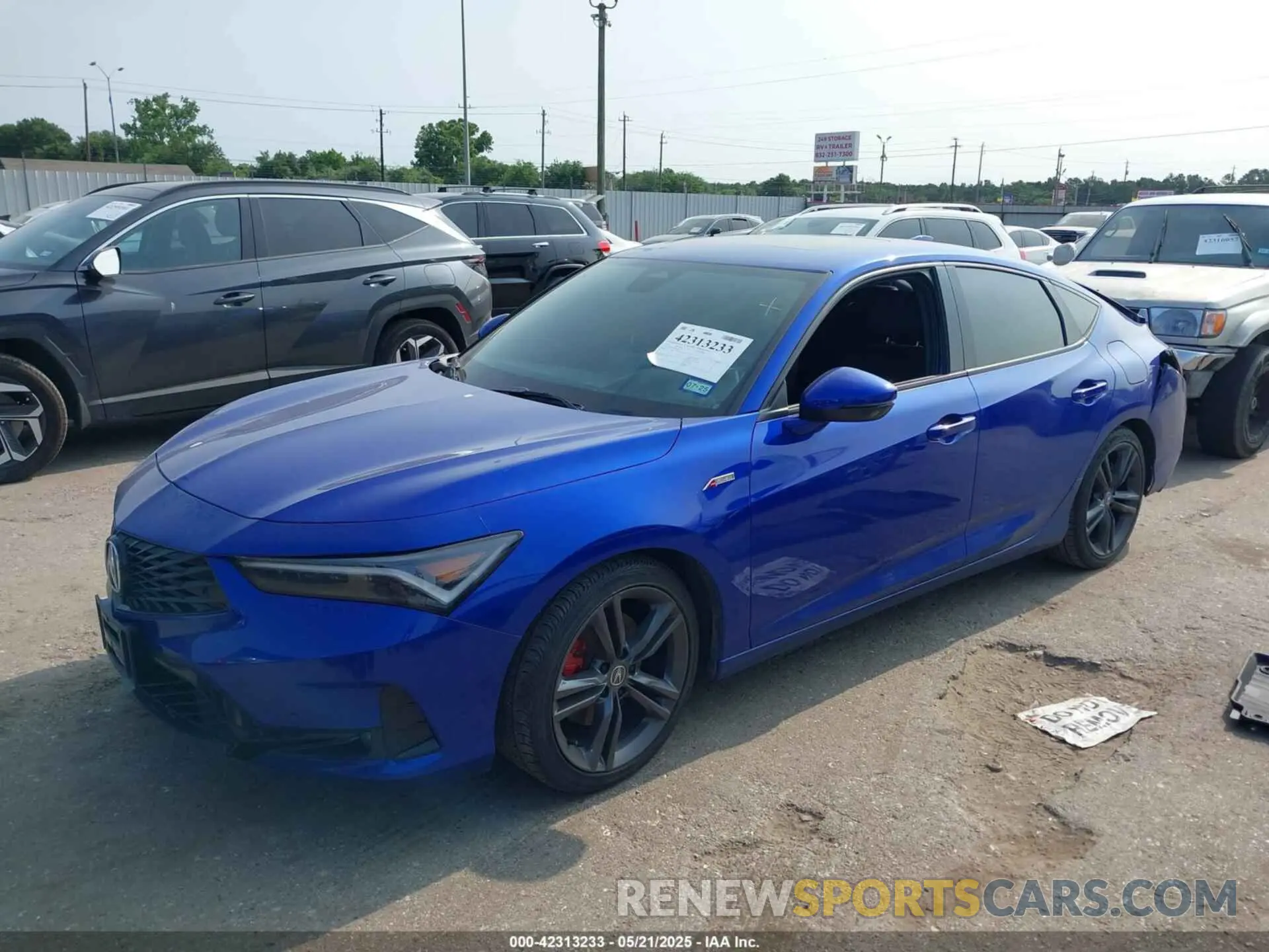 2 fotografías del automóvil dañado 19UDE4H67PA004247 ACURA INTEGRA 2023