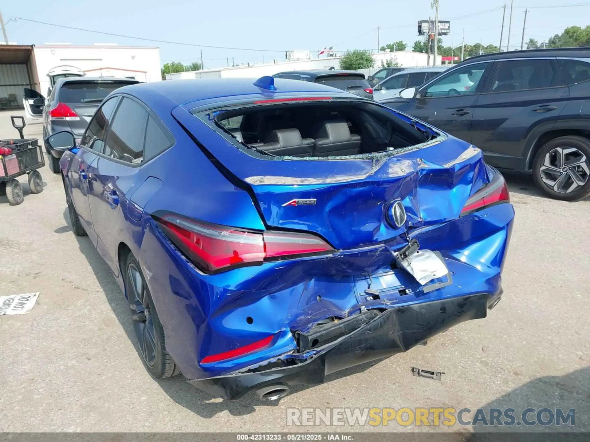 6 fotografías del automóvil dañado 19UDE4H67PA004247 ACURA INTEGRA 2023