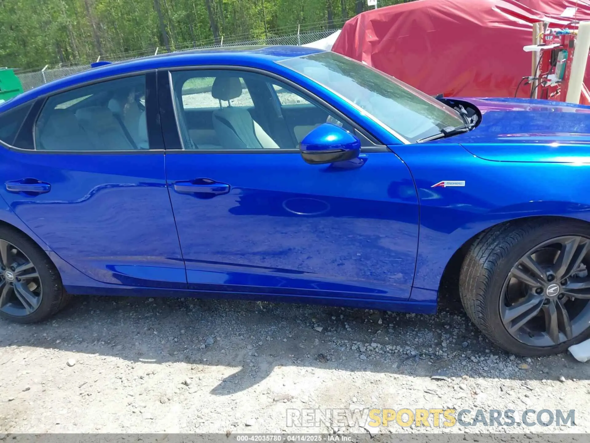 14 fotografías del automóvil dañado 19UDE4H67PA010601 ACURA INTEGRA 2023