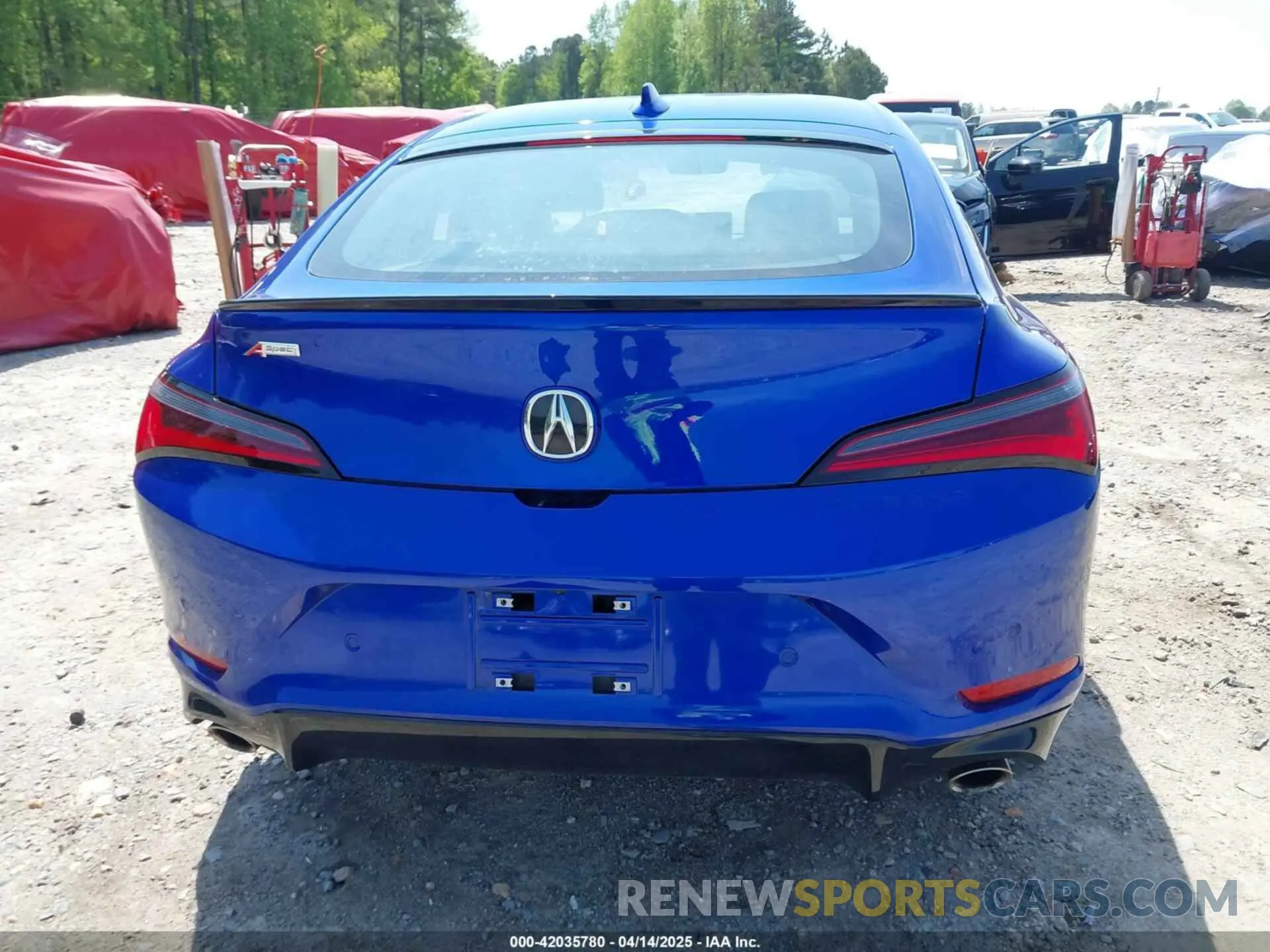 17 fotografías del automóvil dañado 19UDE4H67PA010601 ACURA INTEGRA 2023