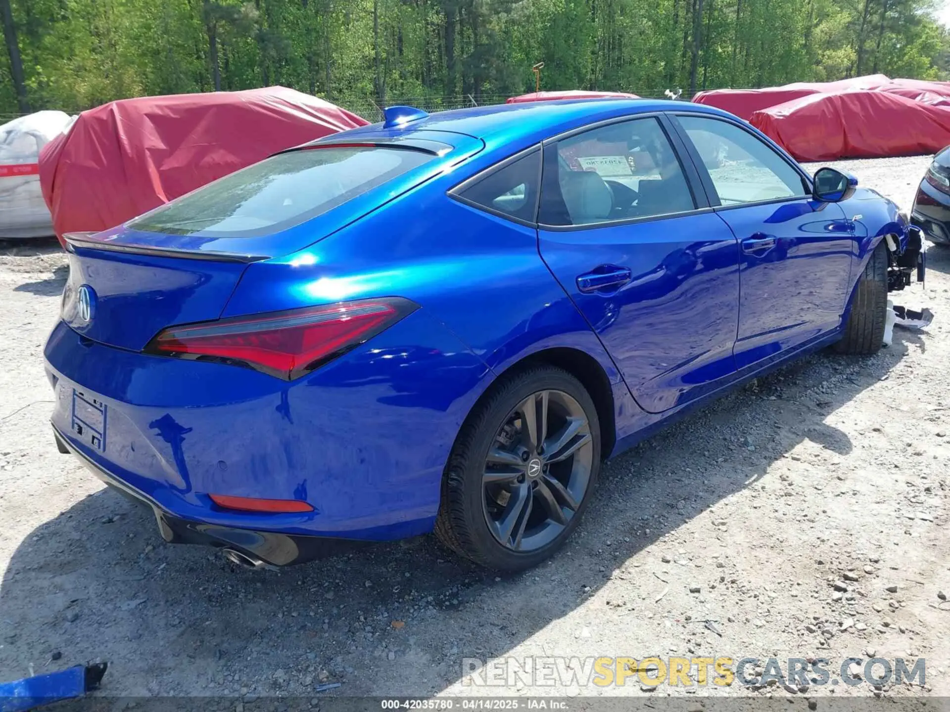 4 fotografías del automóvil dañado 19UDE4H67PA010601 ACURA INTEGRA 2023