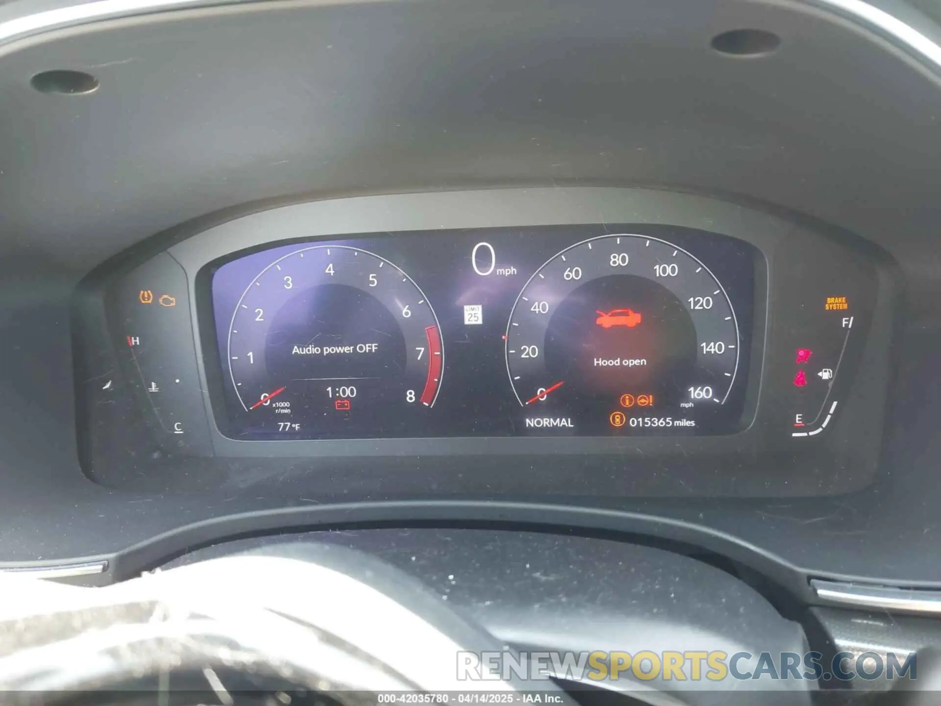7 fotografías del automóvil dañado 19UDE4H67PA010601 ACURA INTEGRA 2023