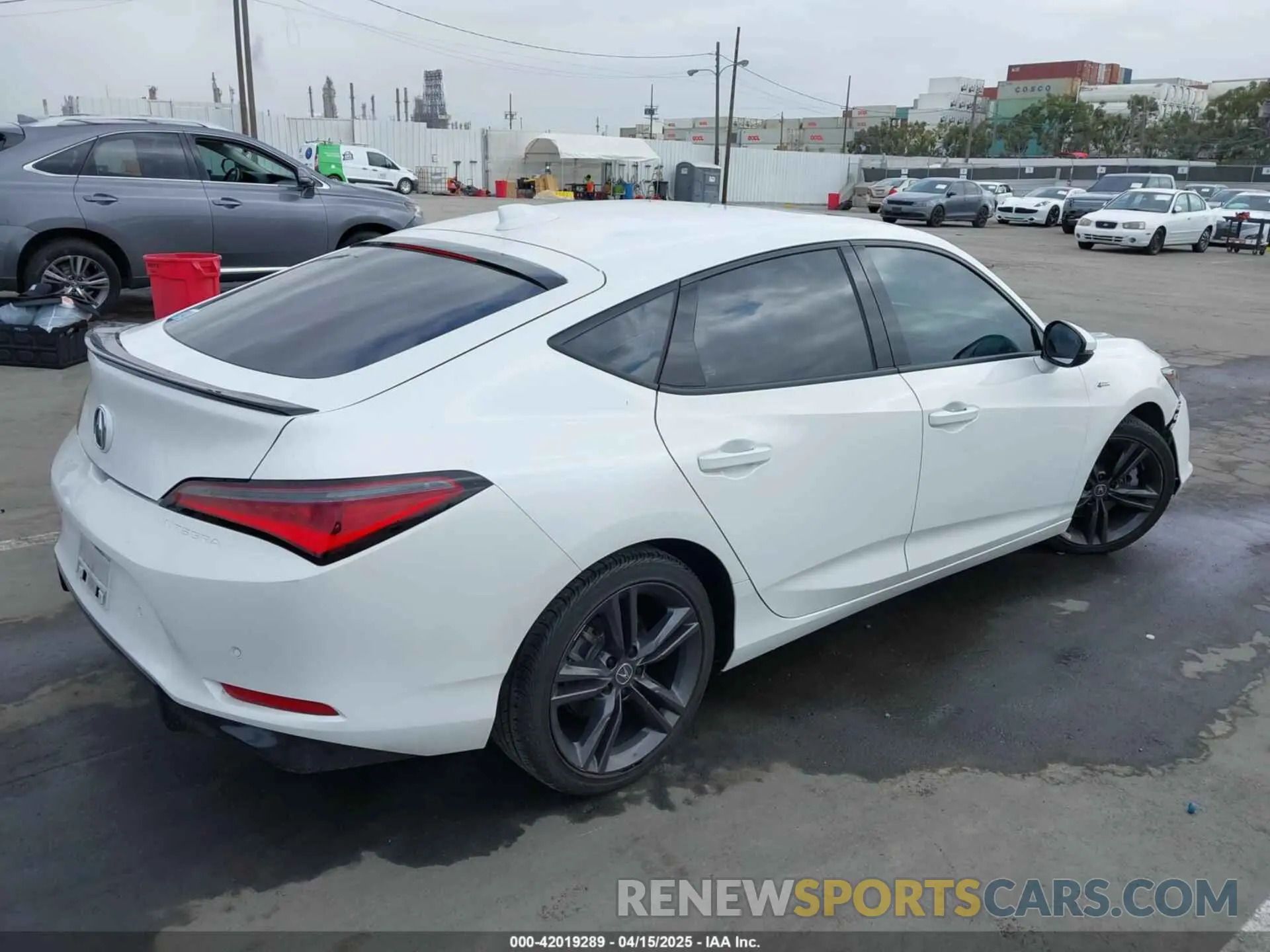 4 fotografías del automóvil dañado 19UDE4H68PA004449 ACURA INTEGRA 2023