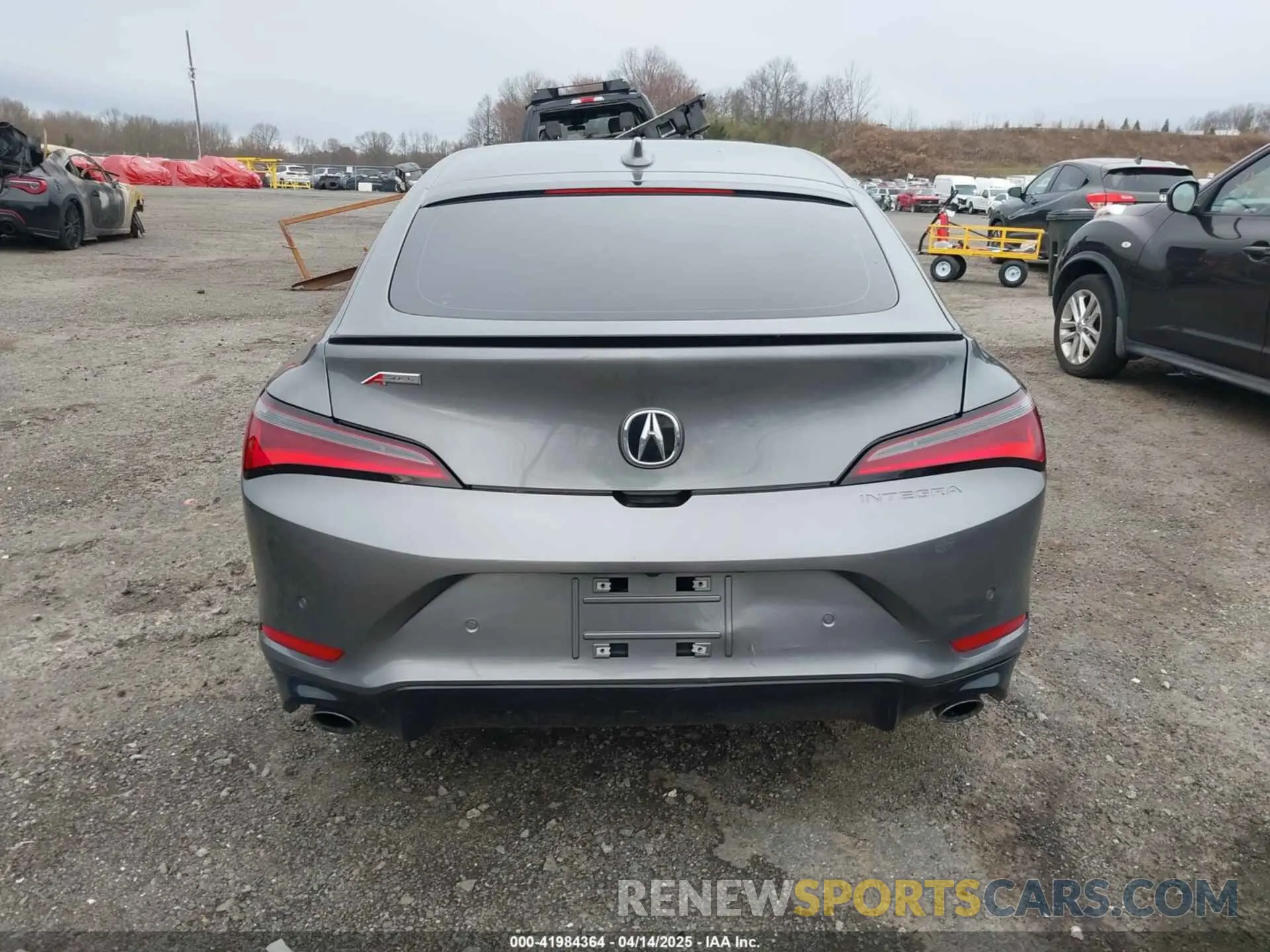 16 fotografías del automóvil dañado 19UDE4H6XPA009961 ACURA INTEGRA 2023