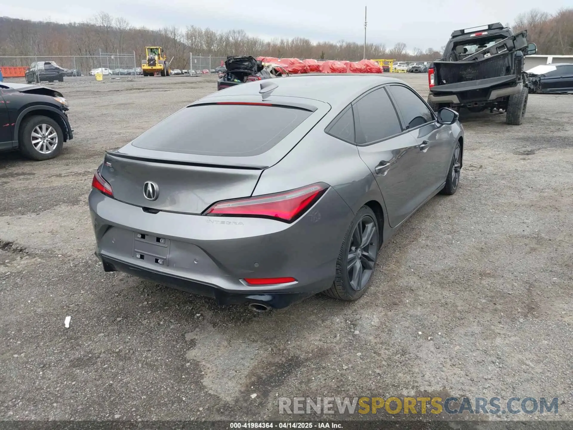 4 fotografías del automóvil dañado 19UDE4H6XPA009961 ACURA INTEGRA 2023