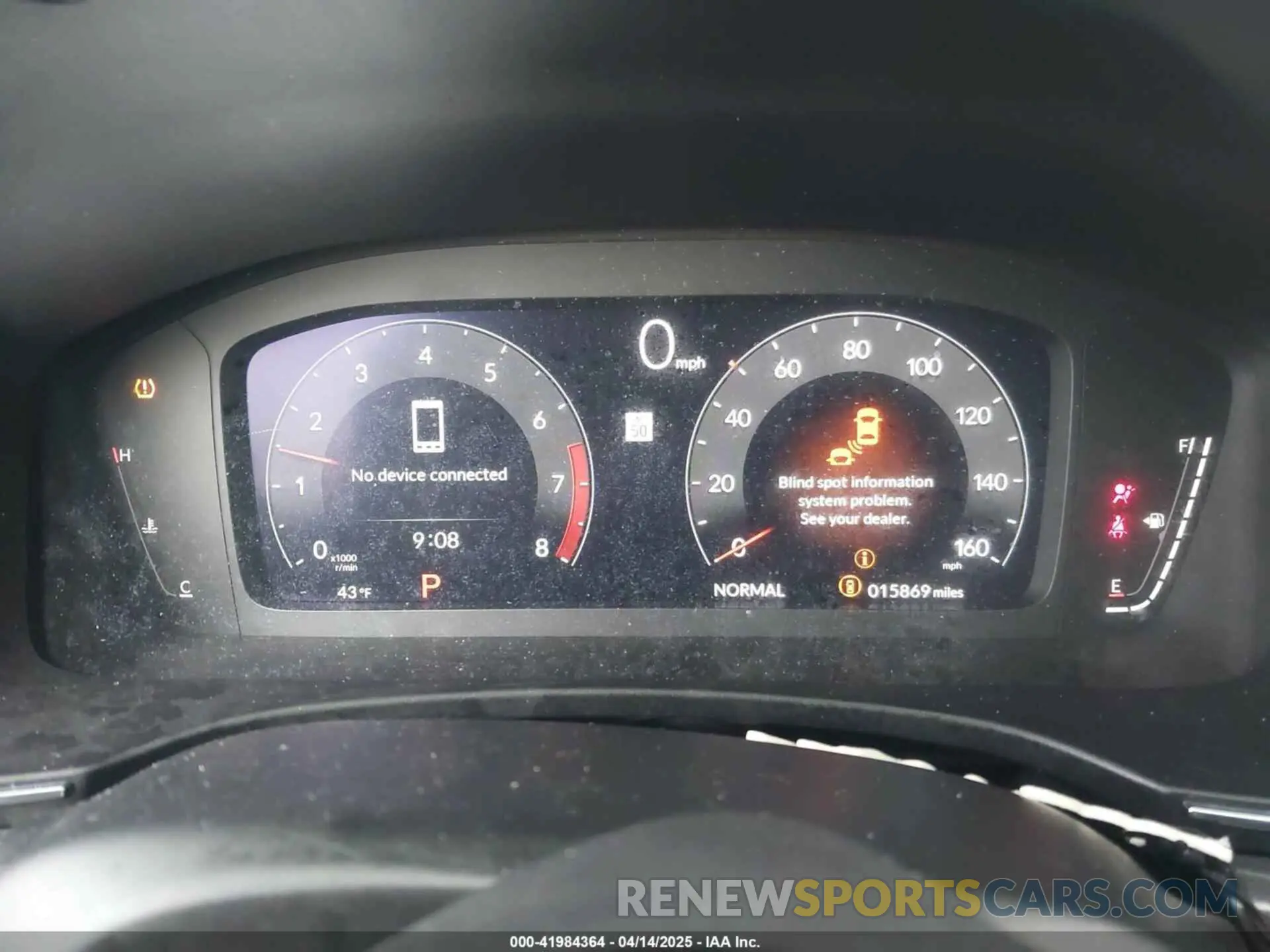 7 fotografías del automóvil dañado 19UDE4H6XPA009961 ACURA INTEGRA 2023